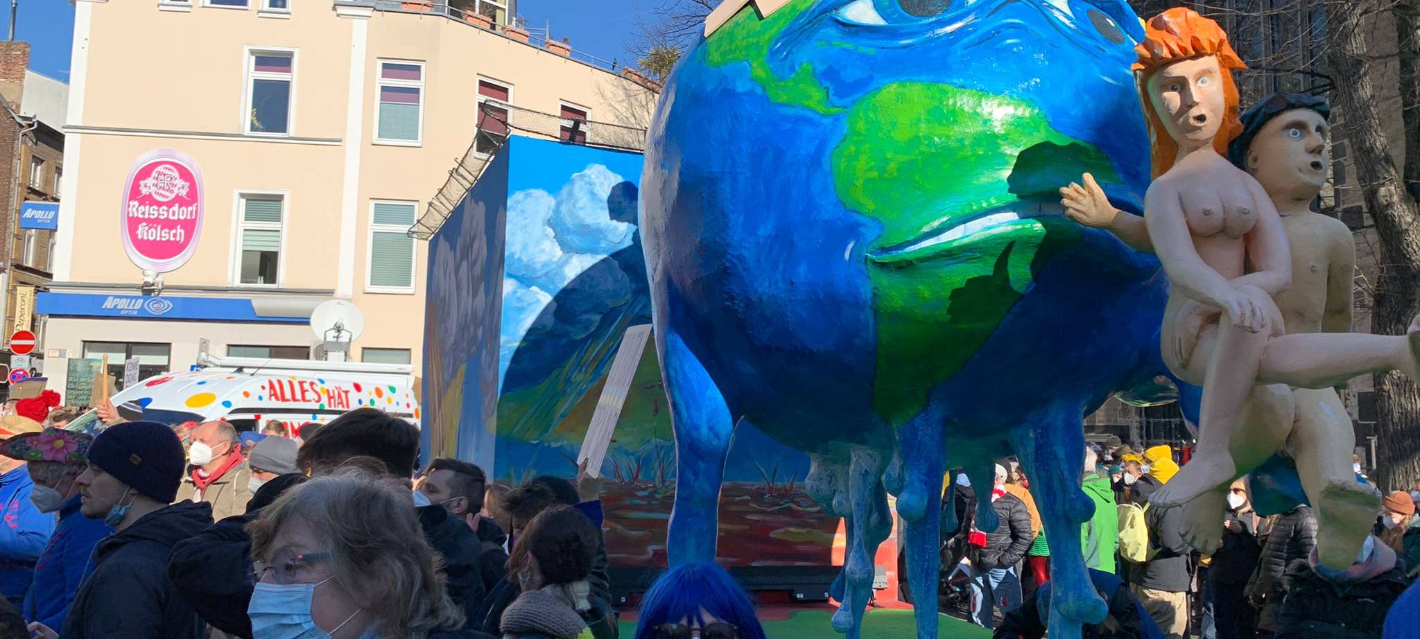 Friedensdemo: "Eine Sternstunde für den Kölner Karneval"