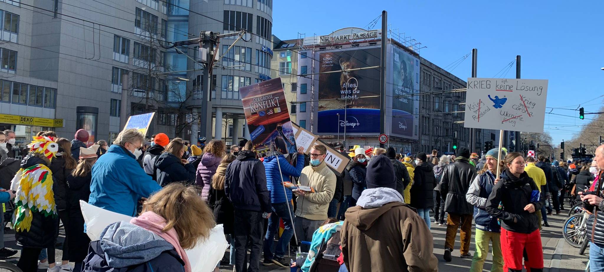 Friedensdemo: "Eine Sternstunde für den Kölner Karneval"