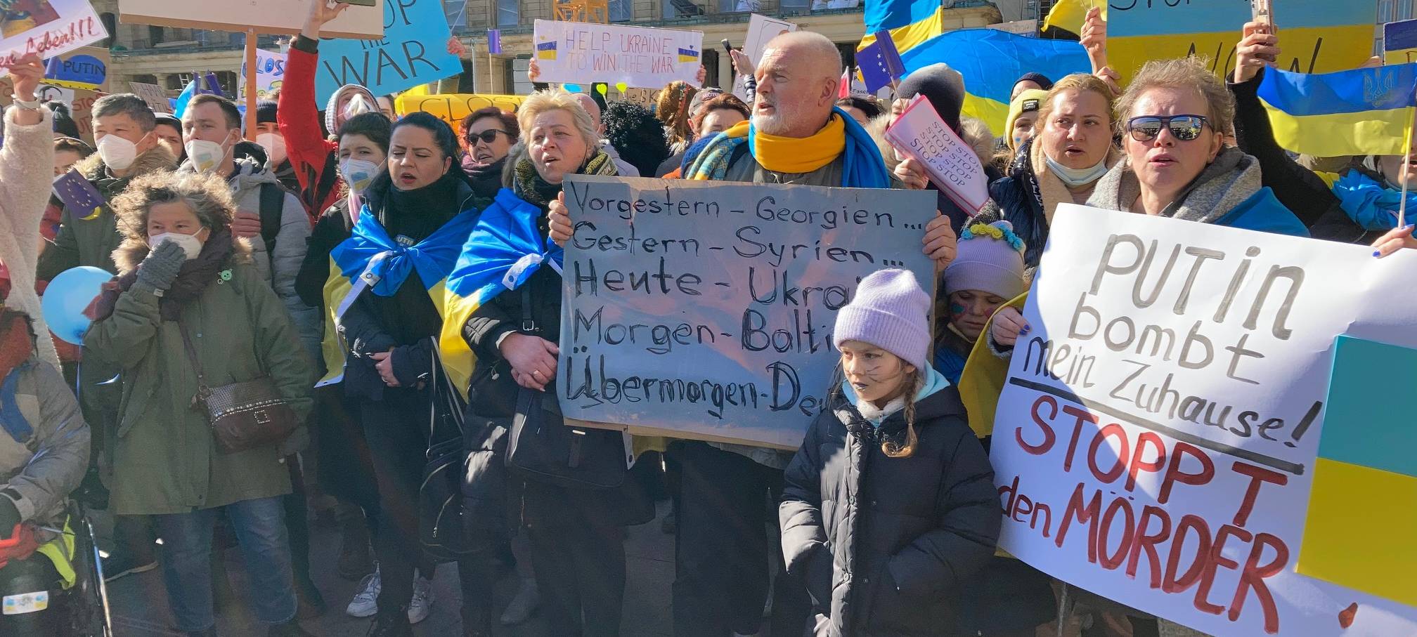 Friedensdemos am Sonntag und Montag