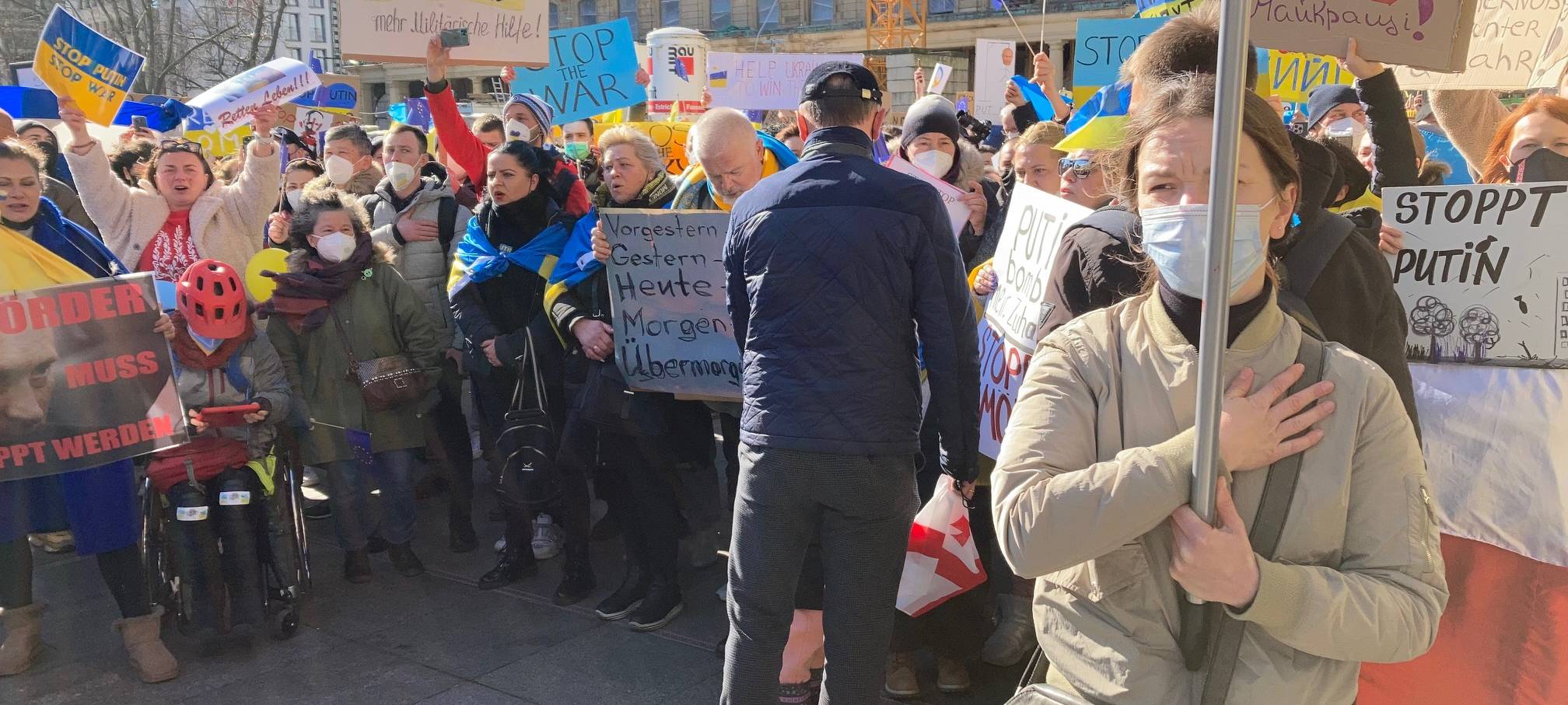 Friedensdemos am Sonntag und Montag