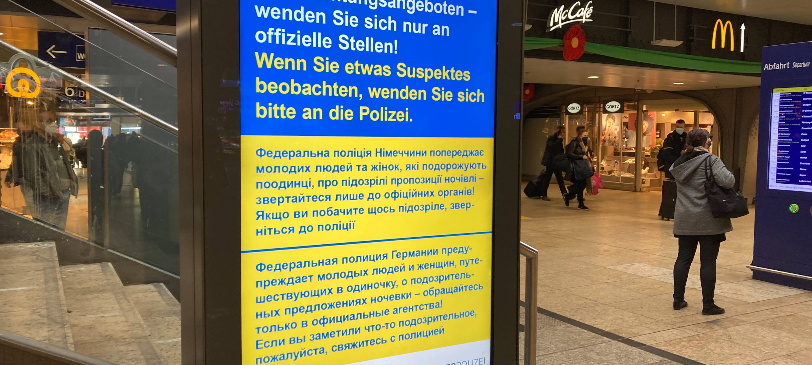Bundespolizei will Vertriebene aus der Ukraine schützen