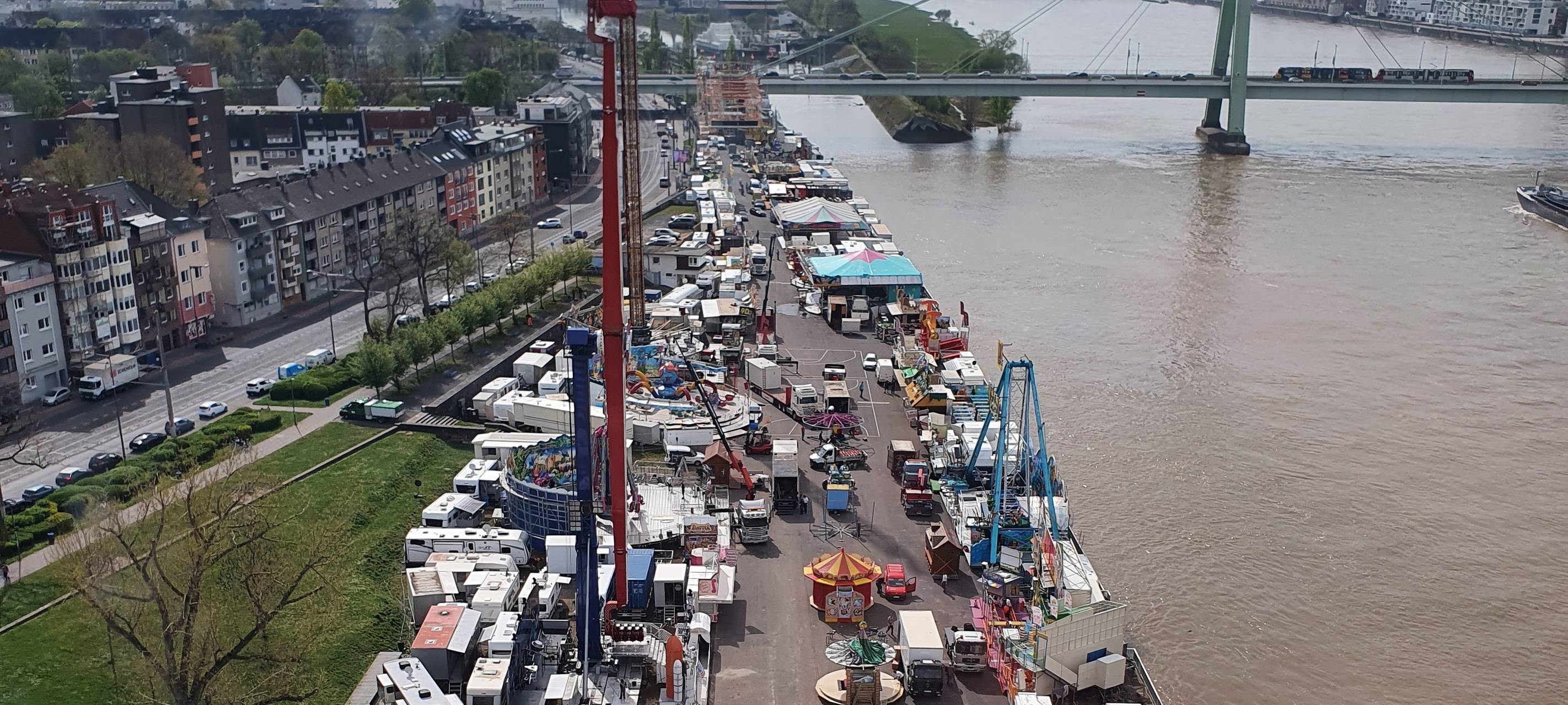 Deutzer Kirmes startet – inklusive Spendenaktion für Ukraine