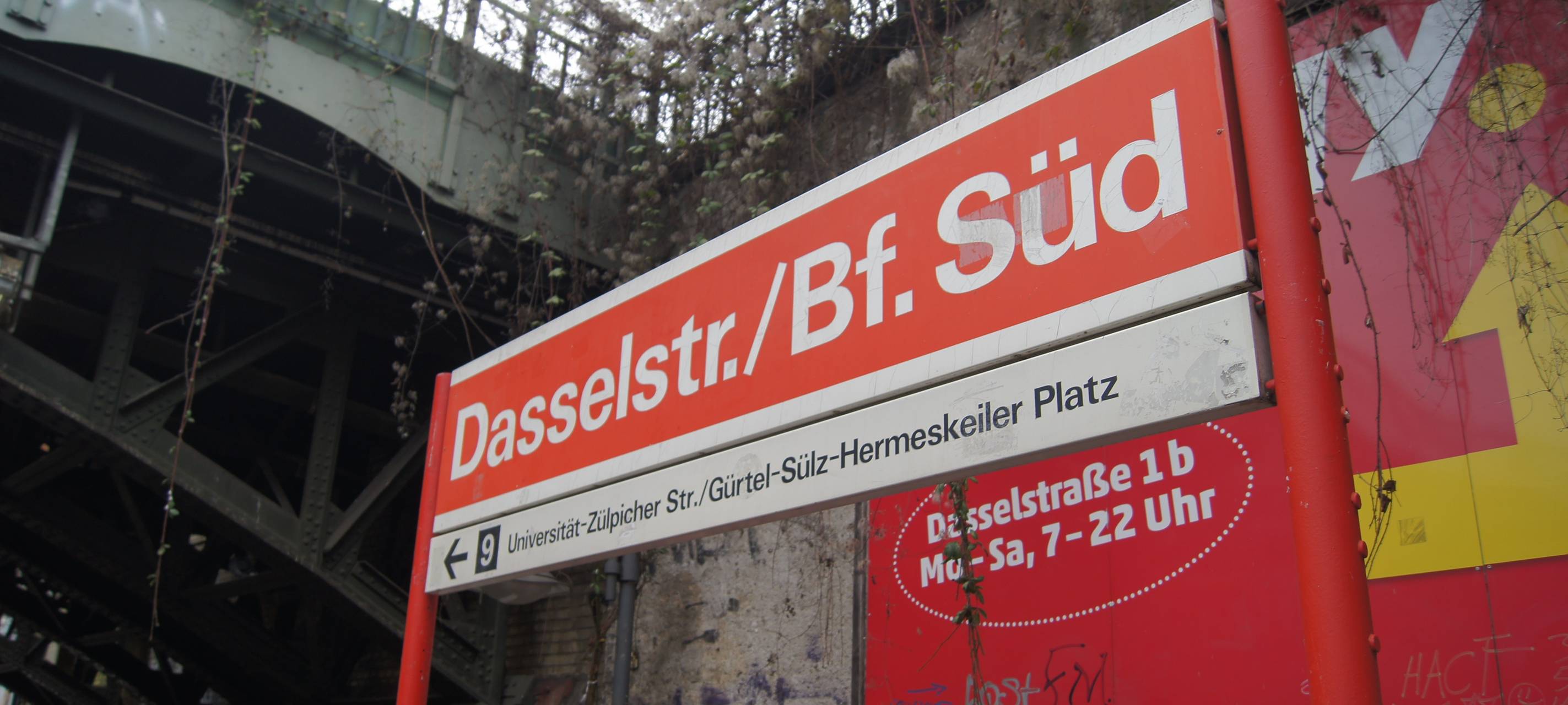 Einschränkungen auf der Linie 9