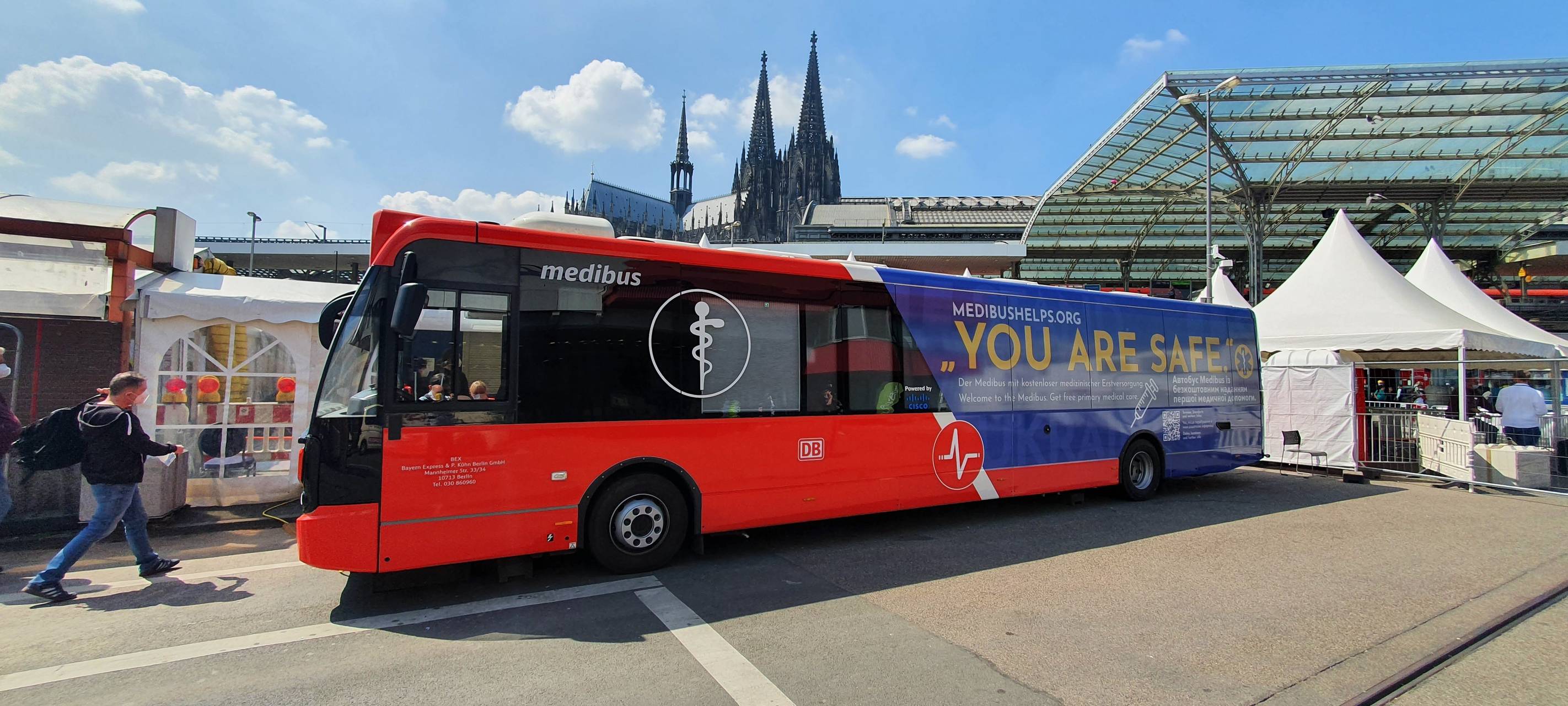 Mobile Arztpraxis auf dem Breslauer Platz
