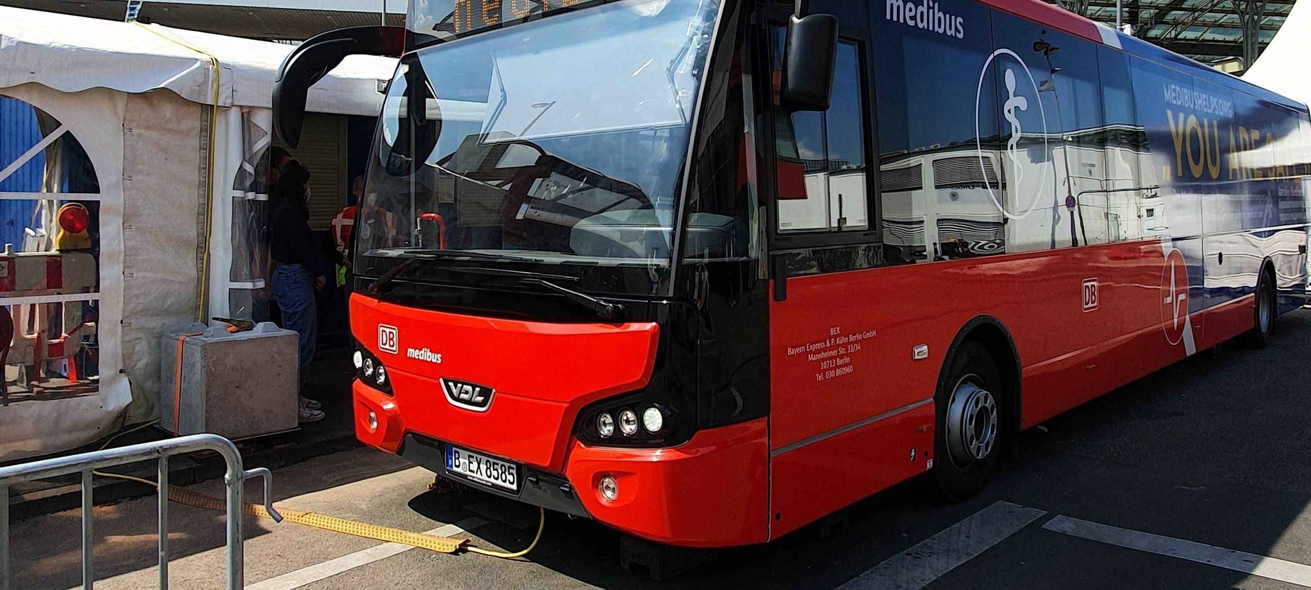 Mobile Arztpraxis auf dem Breslauer Platz