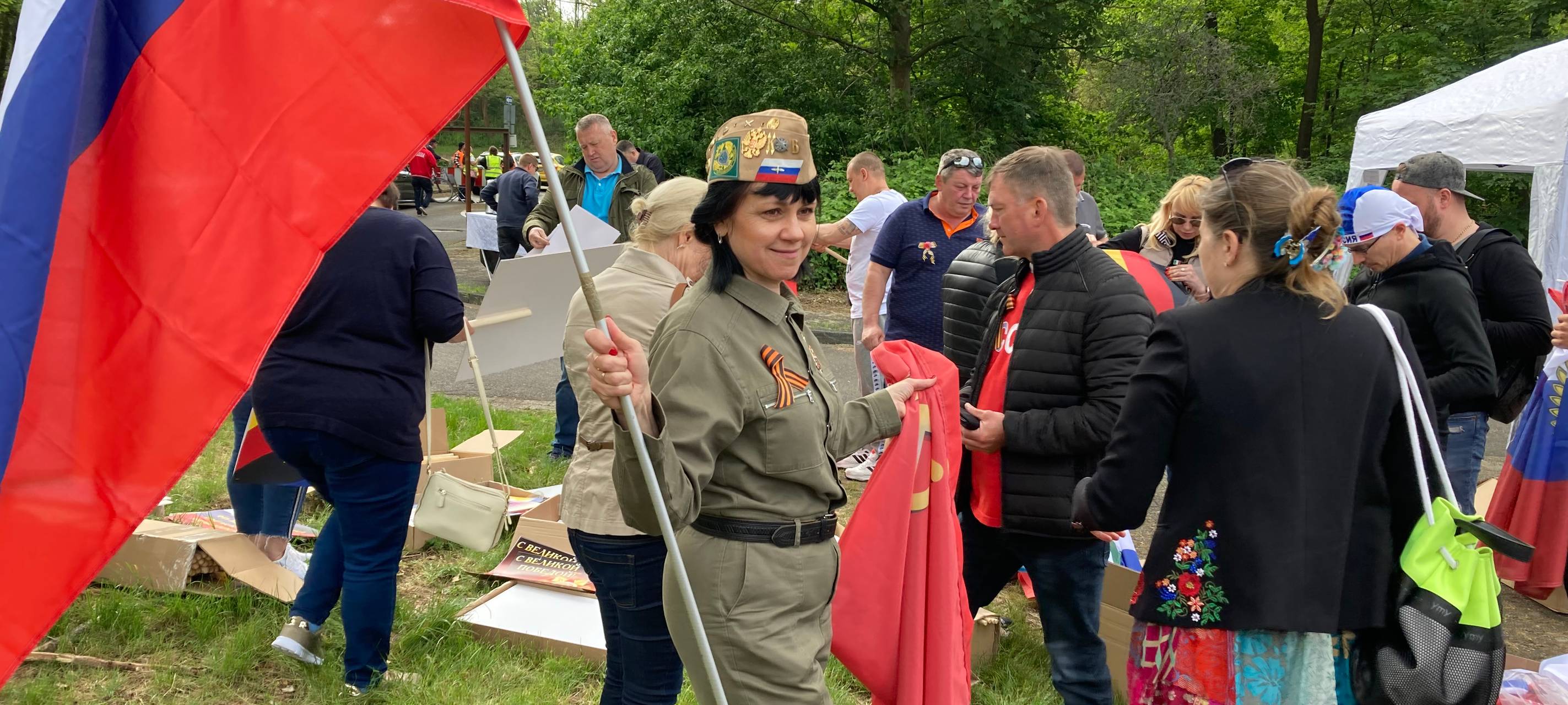 Großdemonstrationen zum Ukraine-Krieg in Köln
