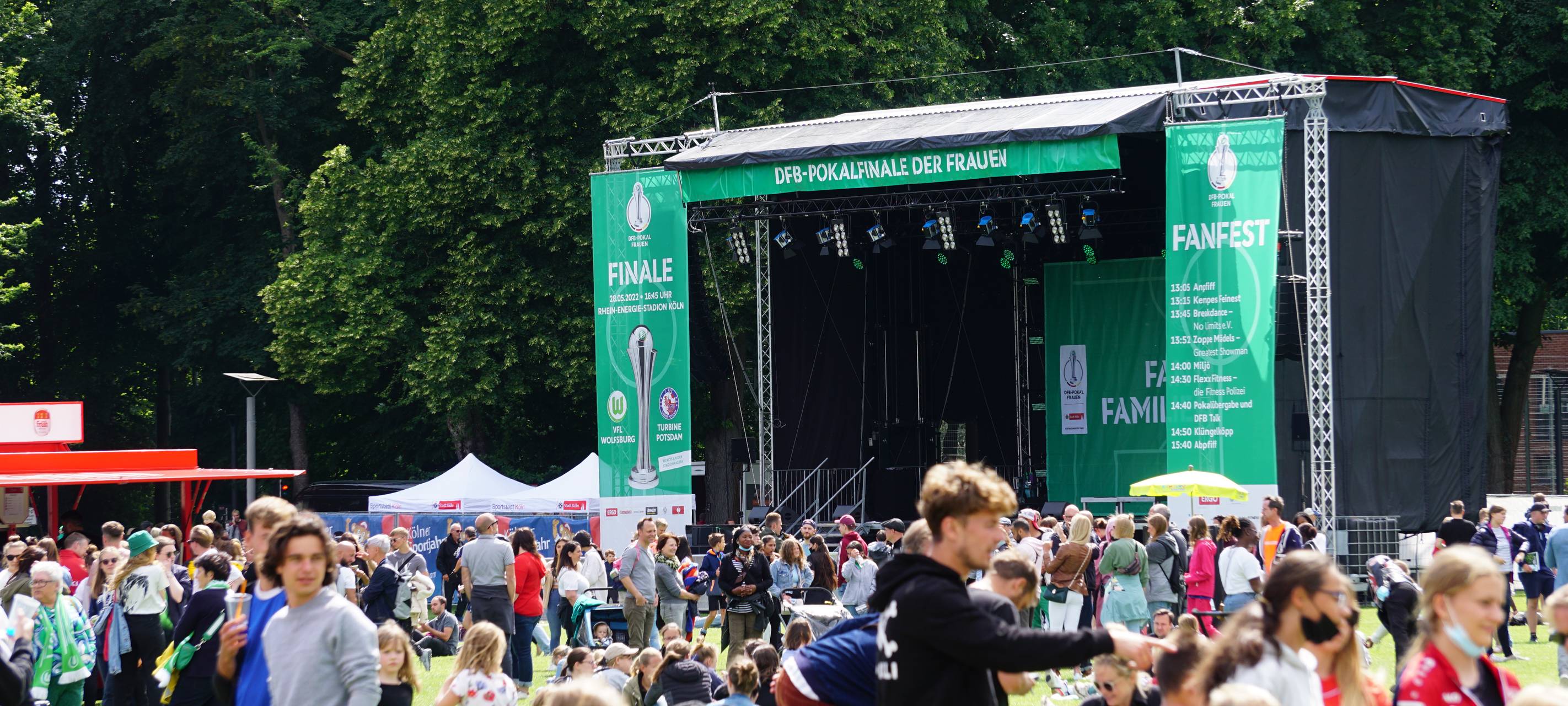 DFB-Pokalfinale der Frauen mit großem Fanfest