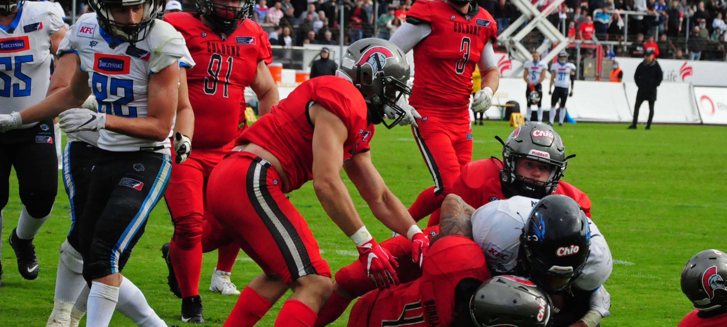 Spitzenspiel: Cologne Centurions empfangen Frankfurt Galaxy