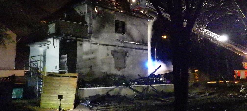 Schwerer Brand in Lind