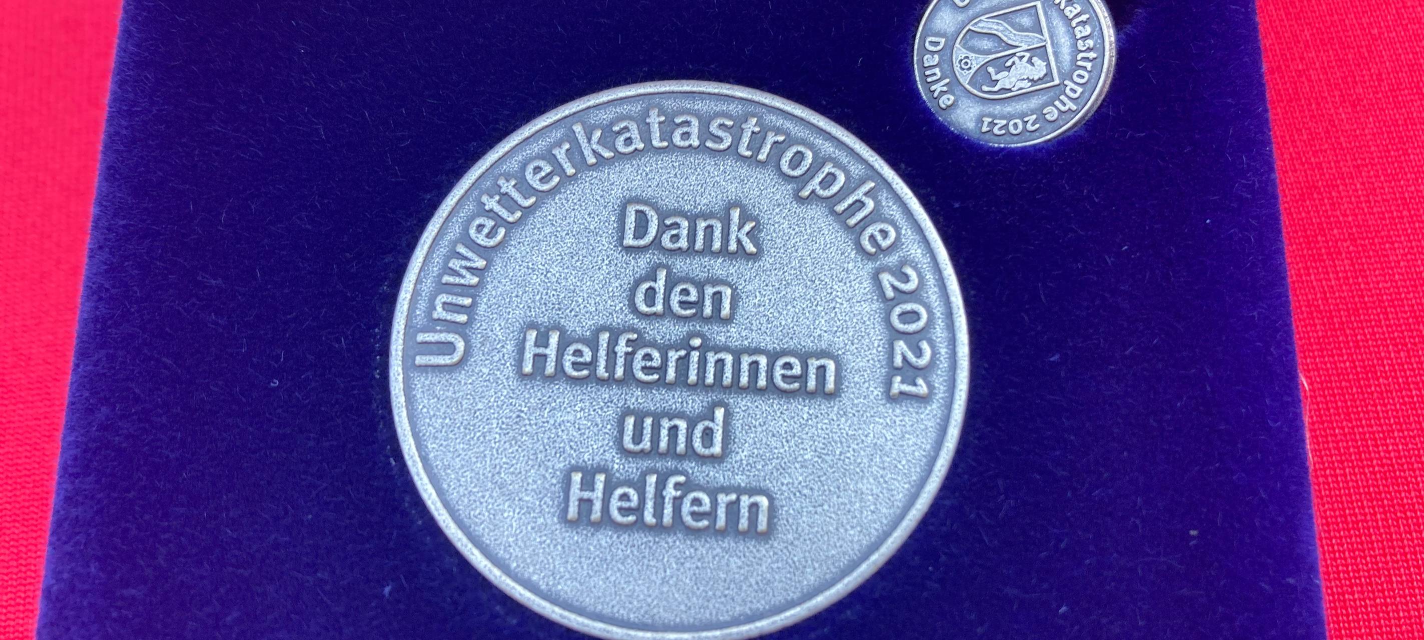 Medaille für Einsatzkräfte