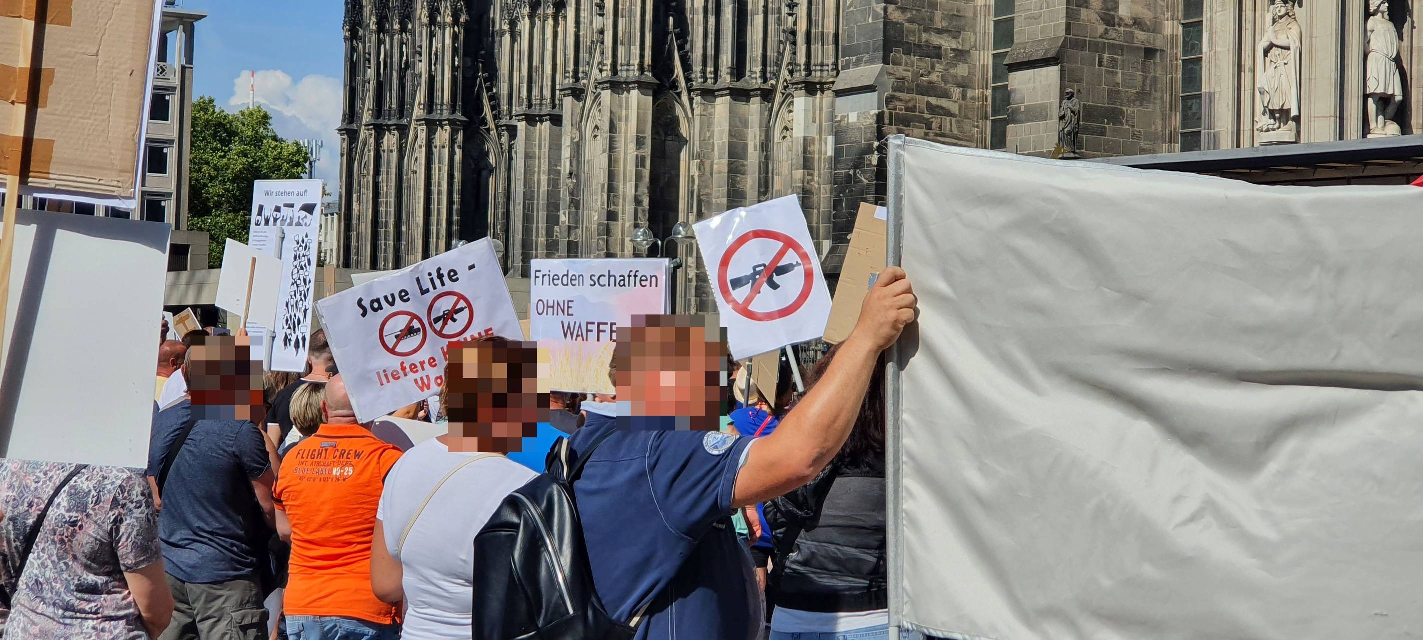 Pro-russische Demo blieb friedlich