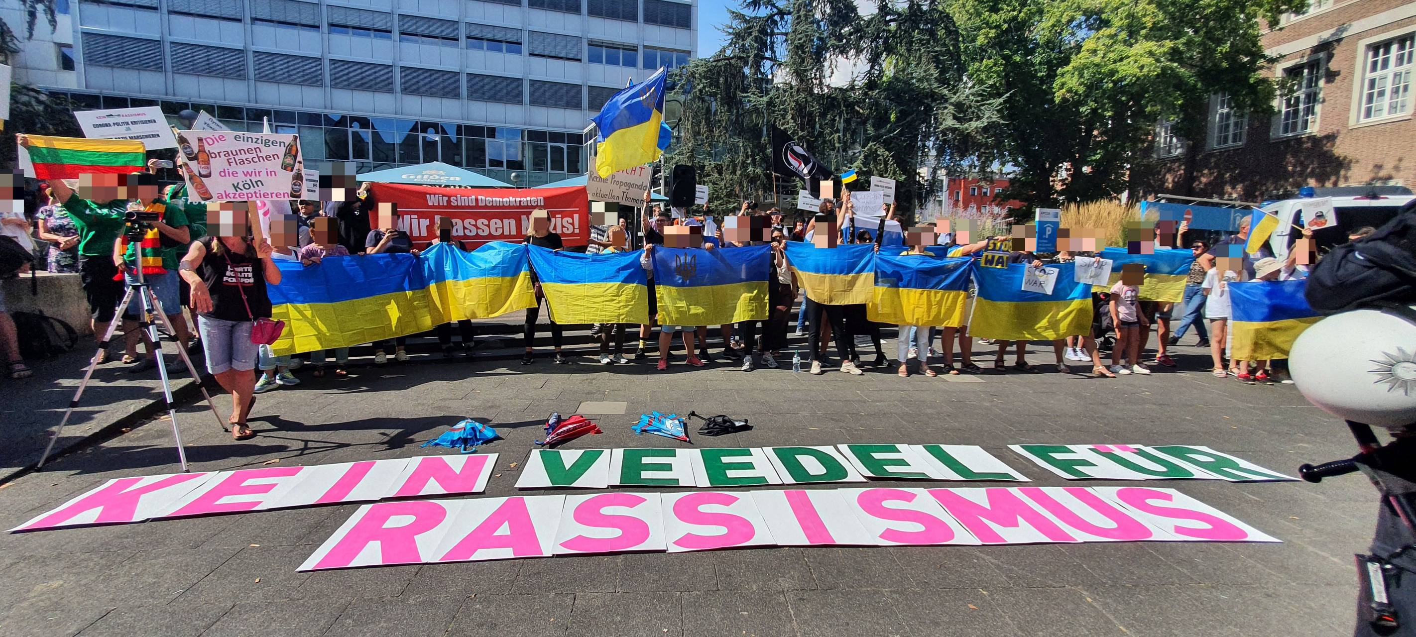 Pro-russische Demo blieb friedlich