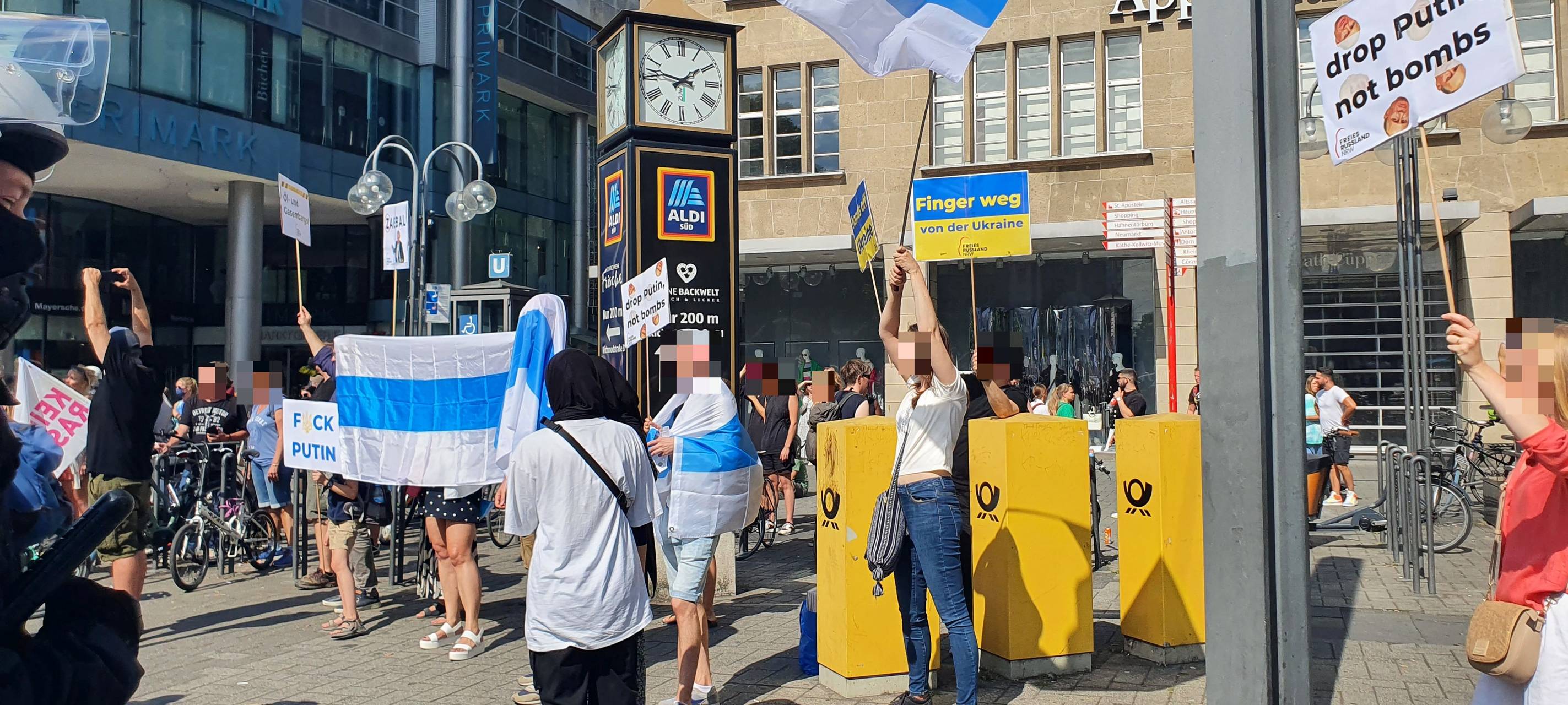 Pro-russische Demo blieb friedlich