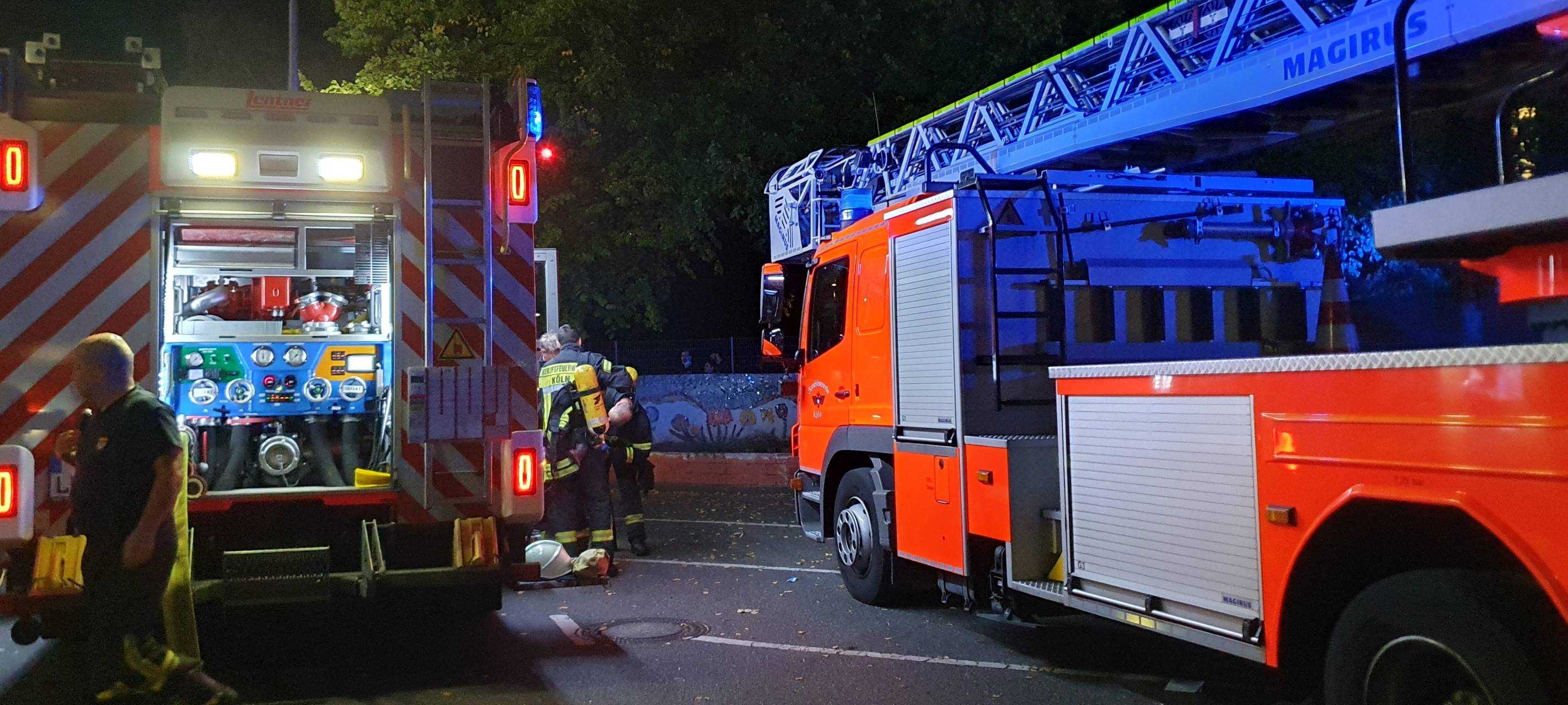 Brandstiftung an der Deutzer Werft