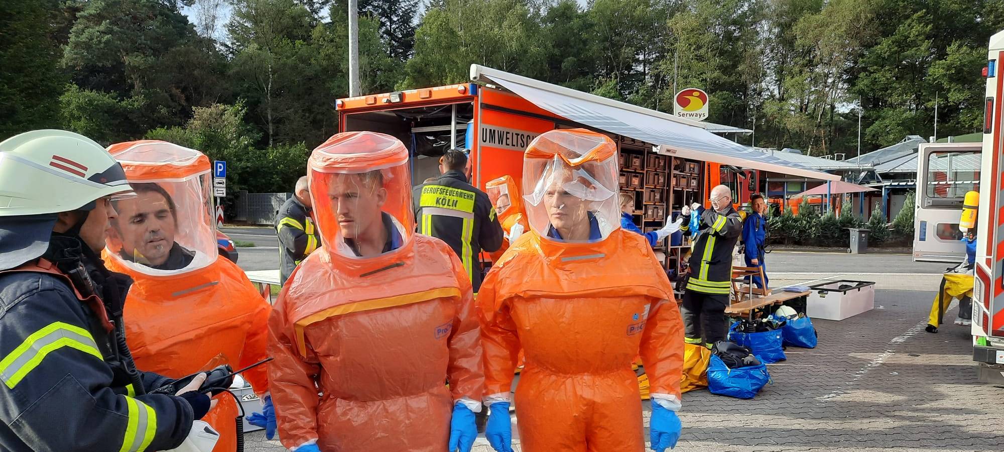 Entwarnung nach ausgelaufener Salzsäure