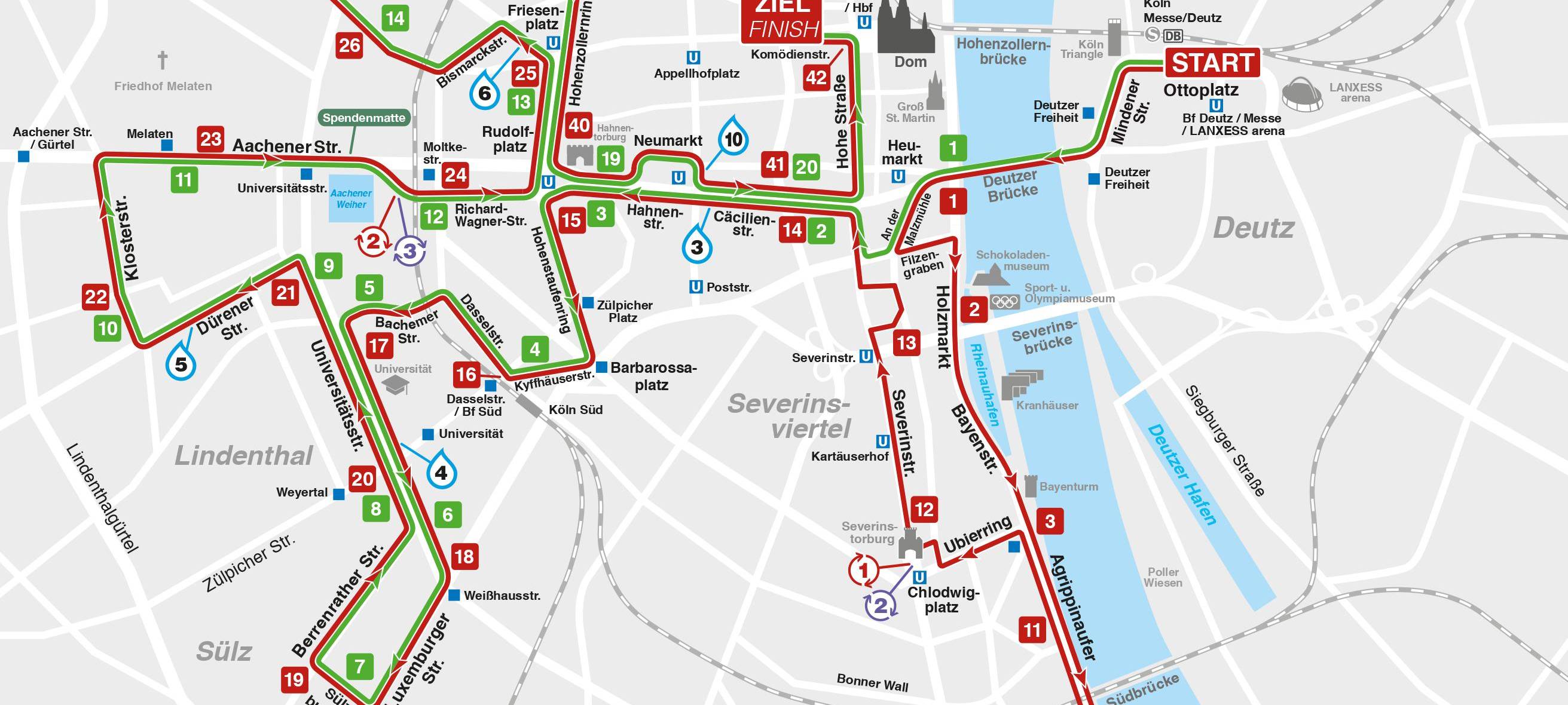 Alle Infos zum Generali Köln Marathon