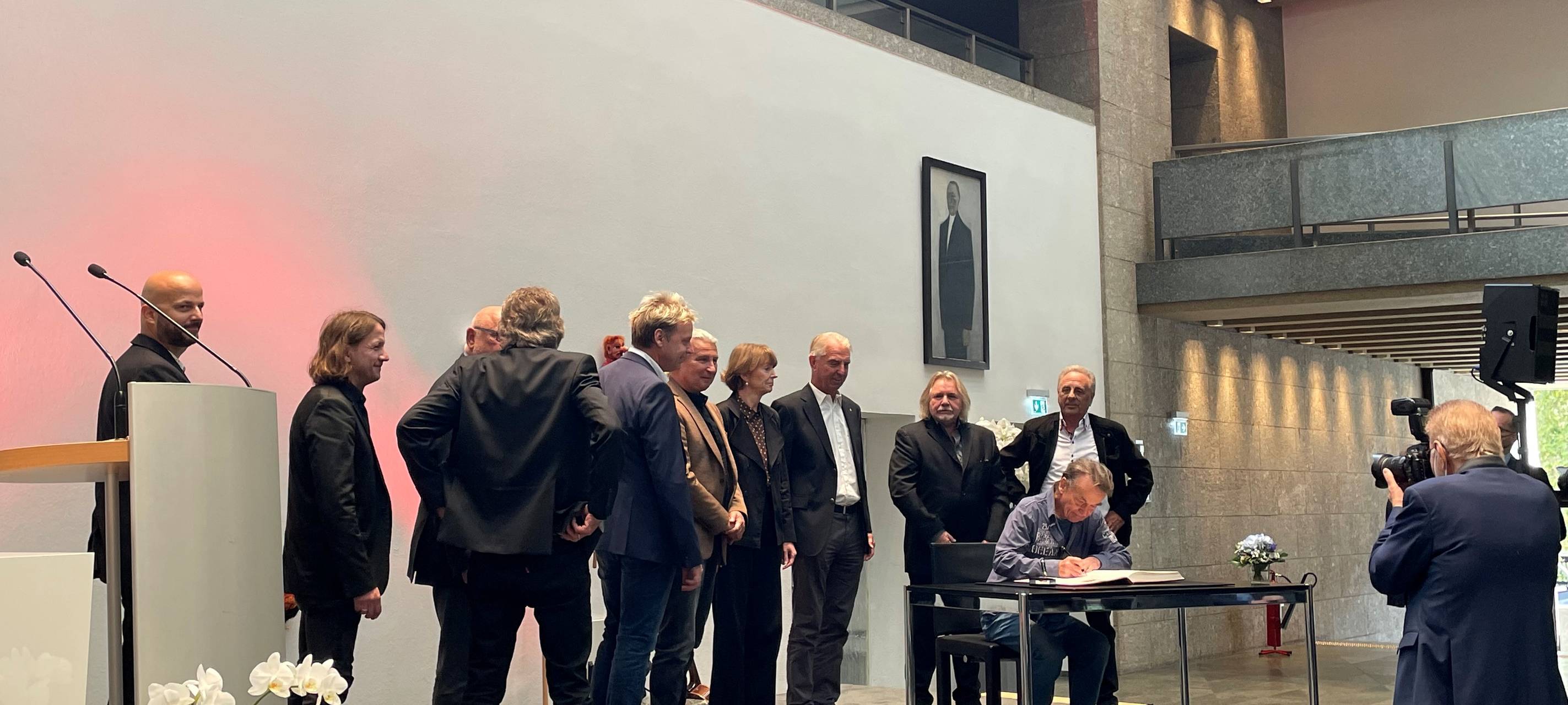 Reker empfängt Bläck Fööss zum 50. Jubiläum