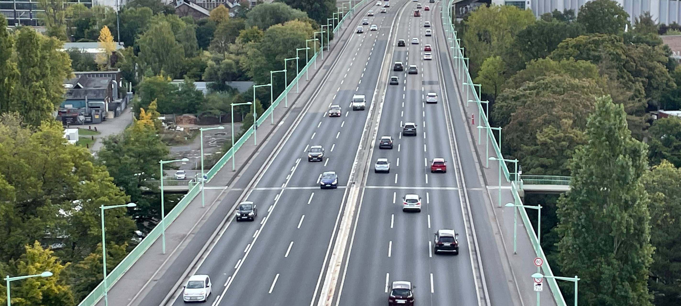 Neue Blitzer an der Stadtautobahn