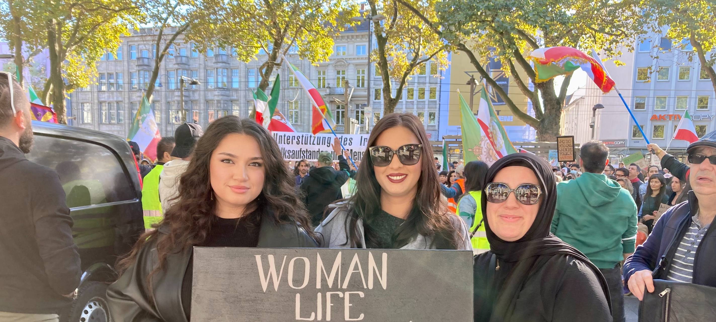 Solidarität mit Frauen im Iran