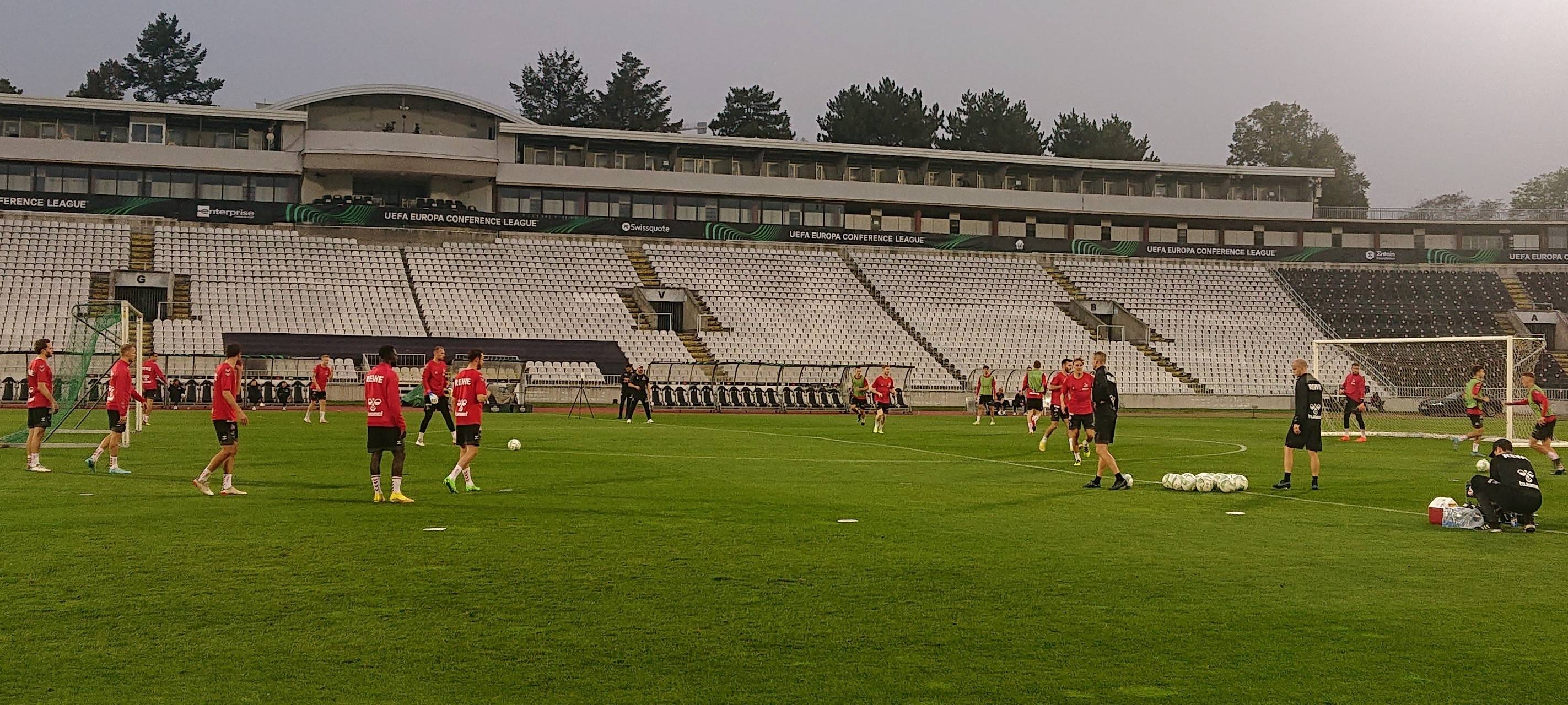 Partizan Belgrad - 1.FC Köln 2:0