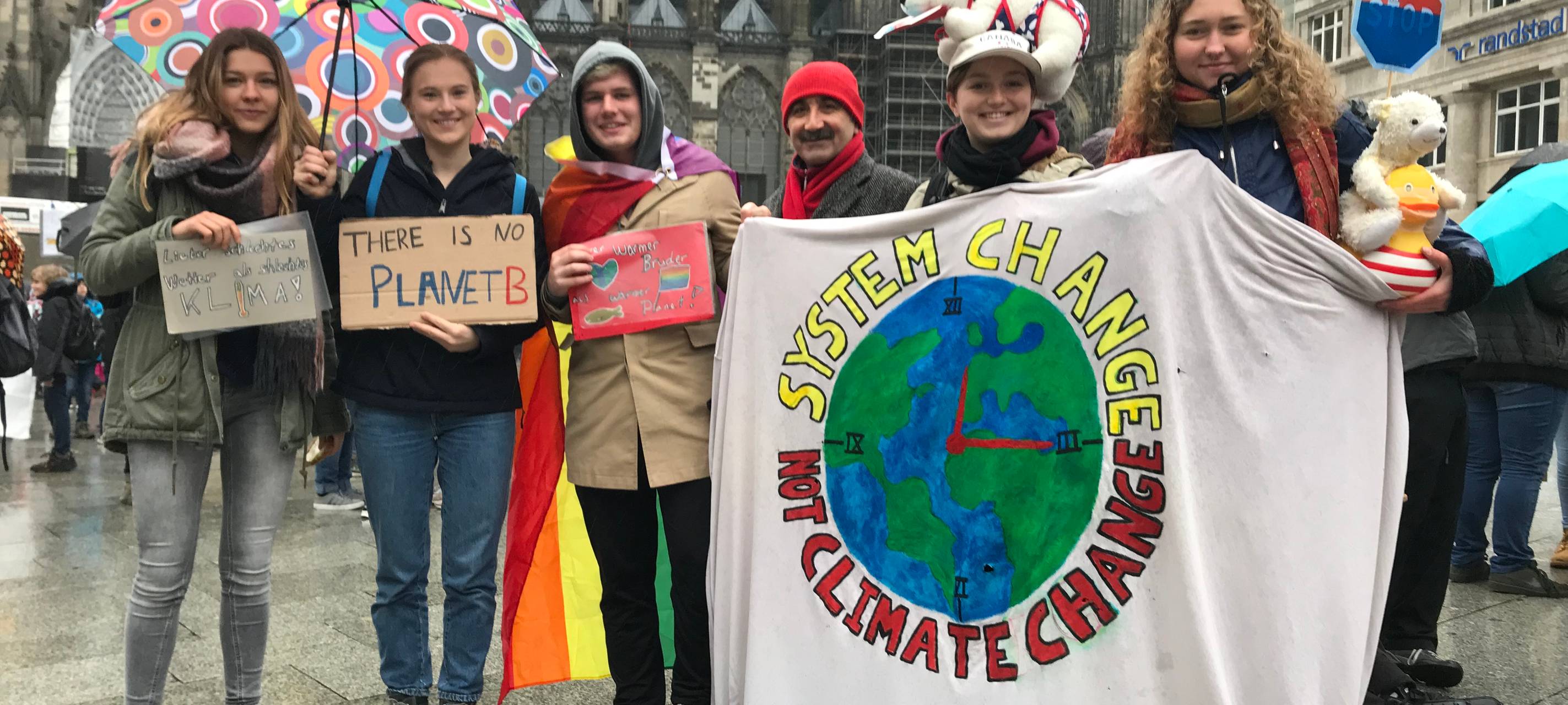 Kölner Schüler demonstrierten für mehr Klimaschutz