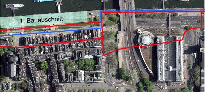 Rheinuferpromenade muss erneuert werden