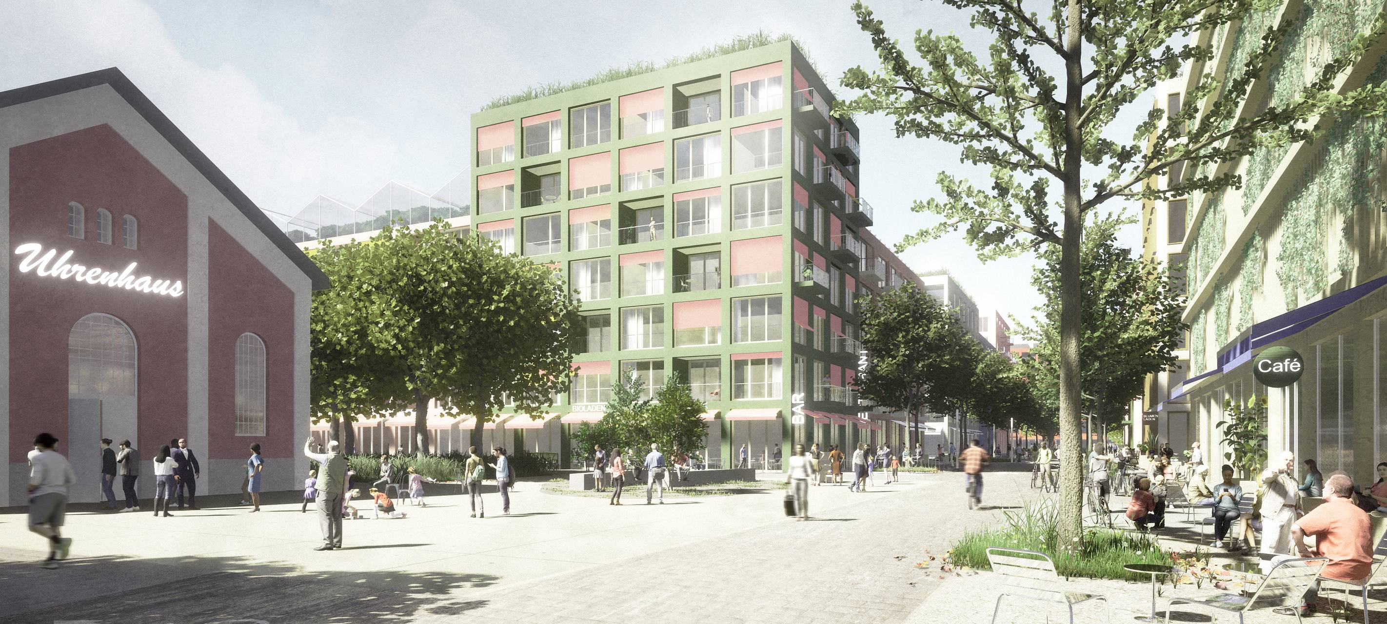 Siegerentwurf für neues Stadtquartier in Ehrenfeld
