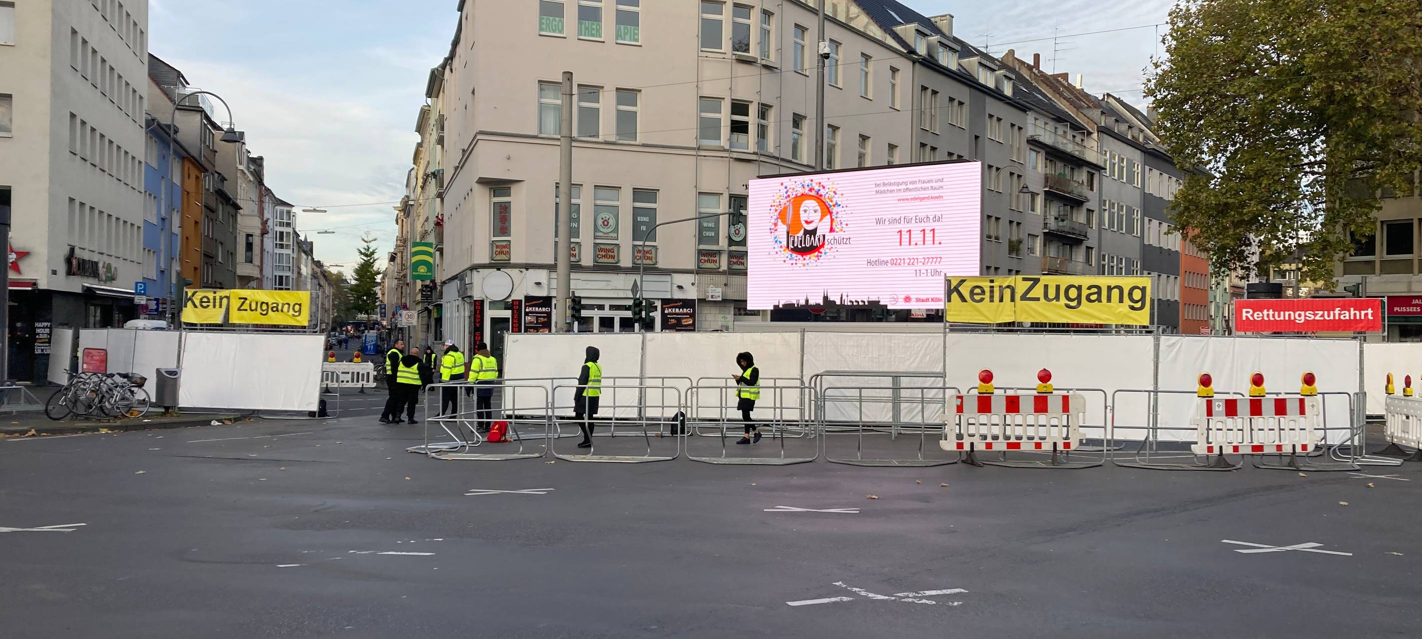 Sorge bei Gastronomen im Zülpicher Viertel vor 11.11.