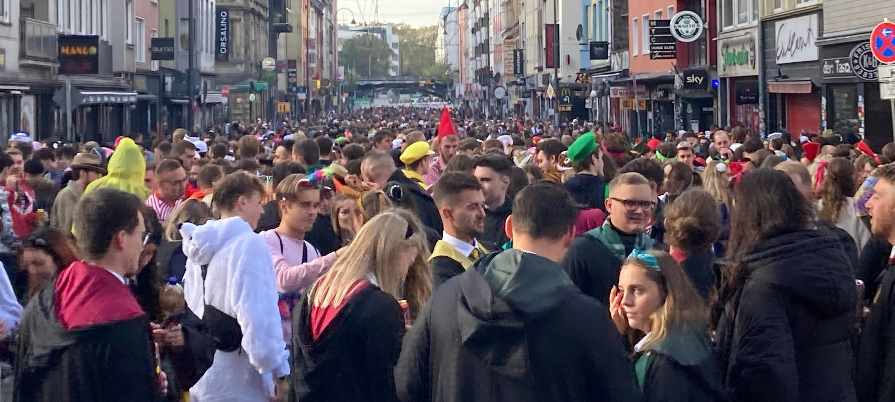 Weniger Strafanzeigen an Karneval