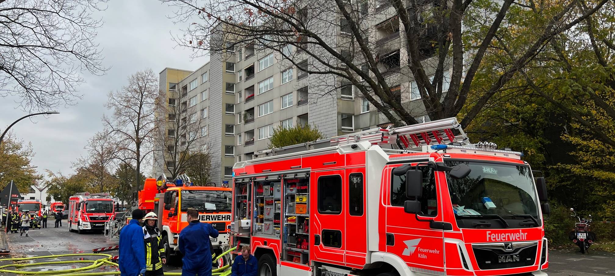 Eine Verletzte bei Feuer in Neubrück