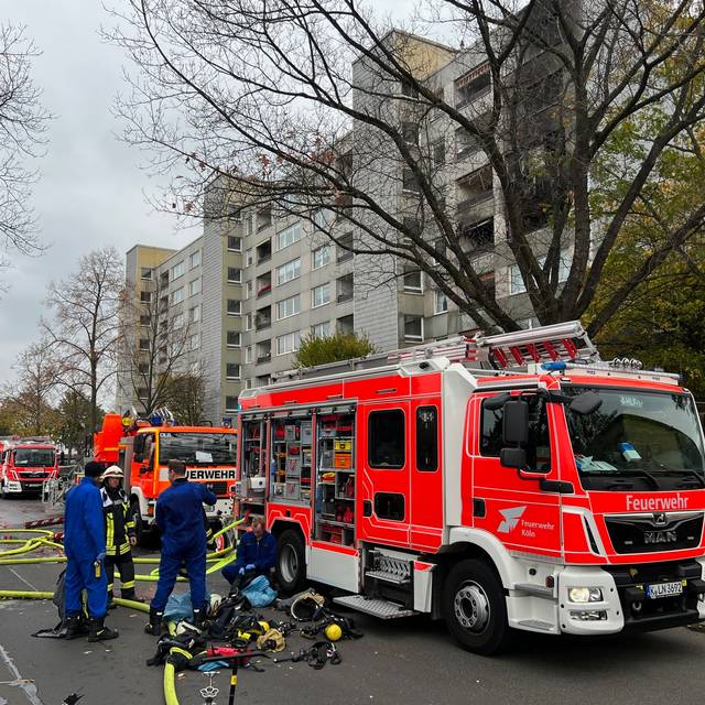 Eine Verletzte bei Feuer in Neubrück Radio Köln