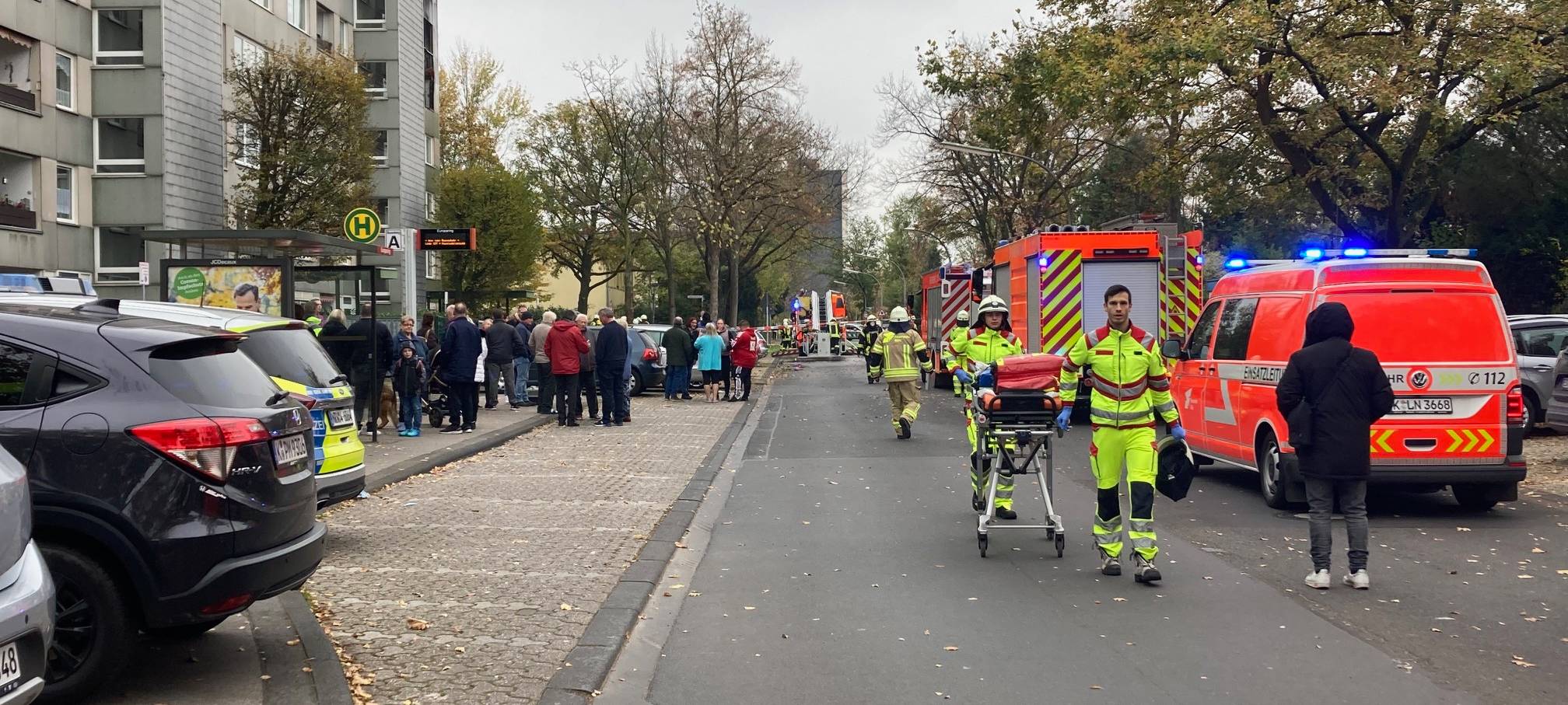 Eine Verletzte bei Feuer in Neubrück