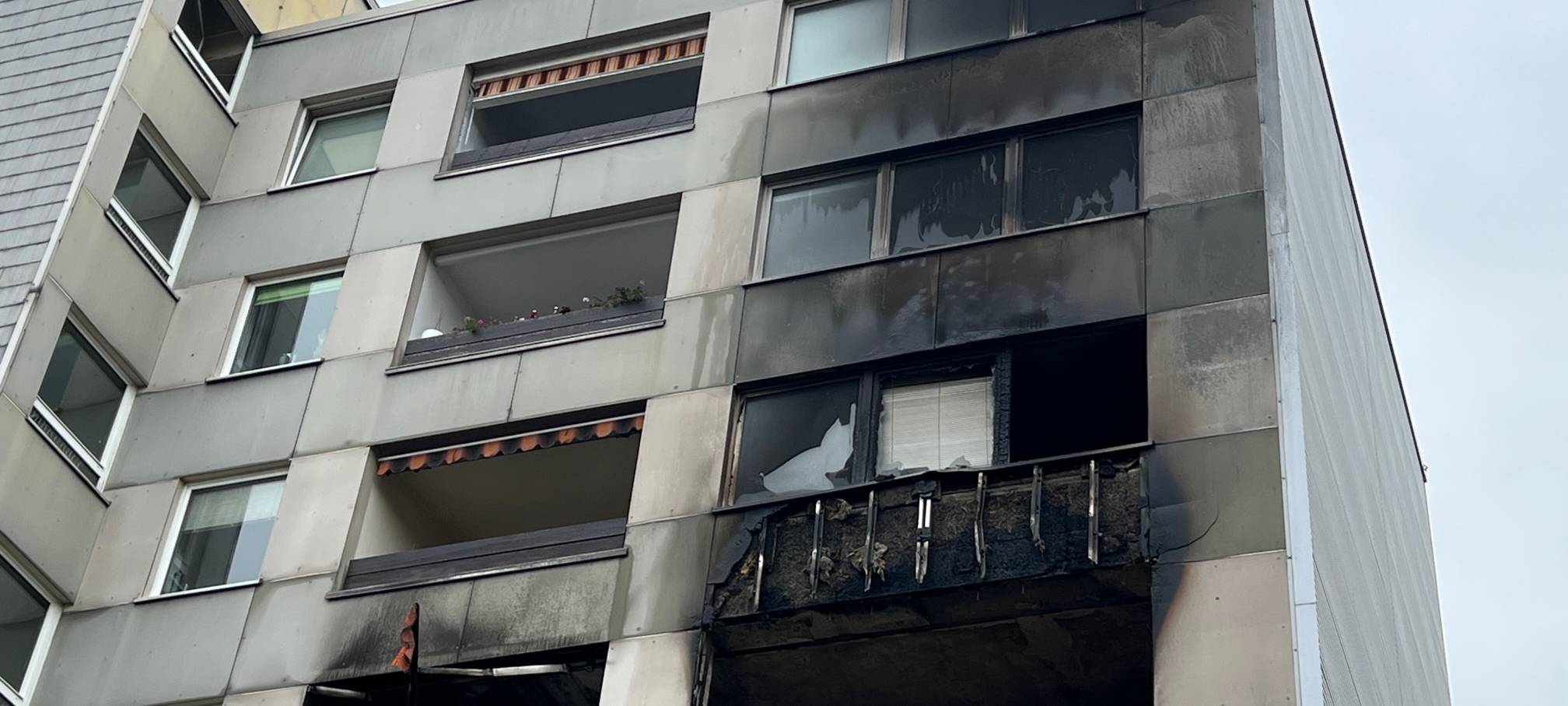 Eine Verletzte bei Feuer in Neubrück