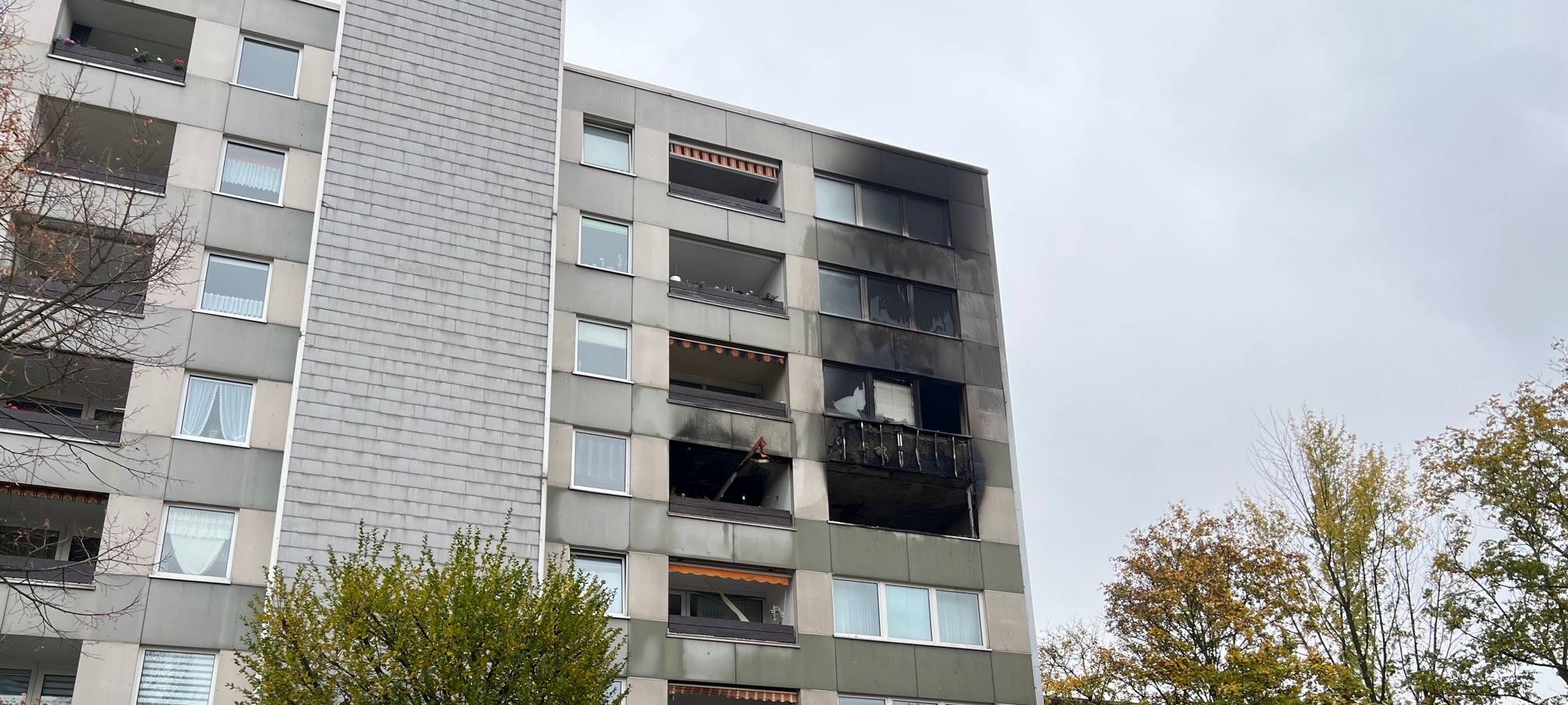 Eine Verletzte bei Feuer in Neubrück