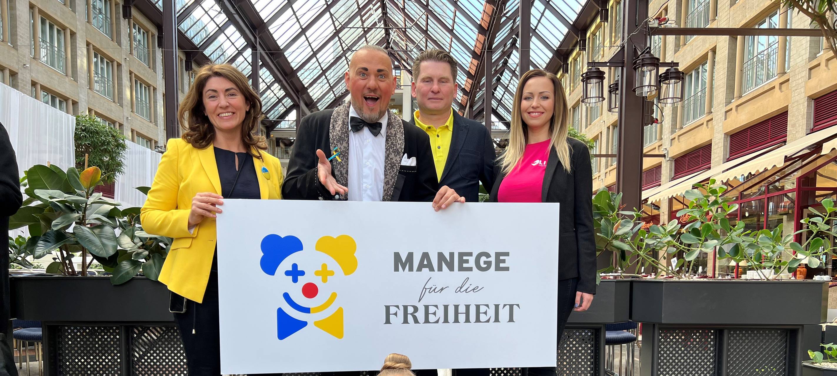 Hilfsprojekt für ukrainische Zirkusschule