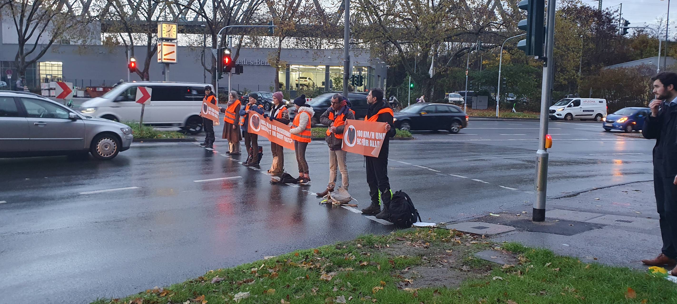 Innere Kanalstraße nach Klimaaktion wieder frei