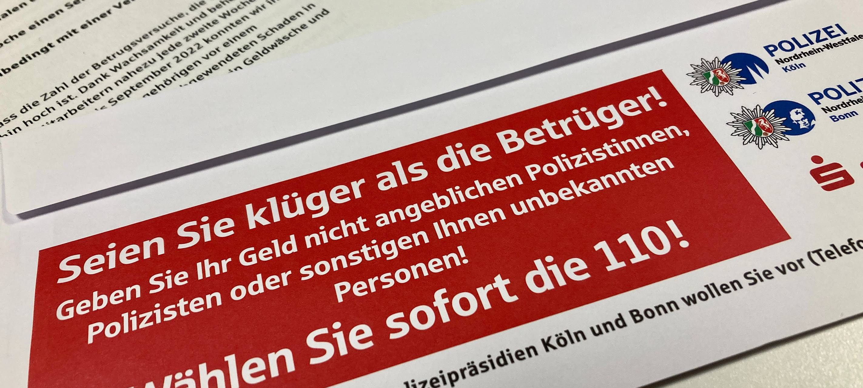 Kölner Rentner-Duo lässt Trickbetrügerin alt aussehen