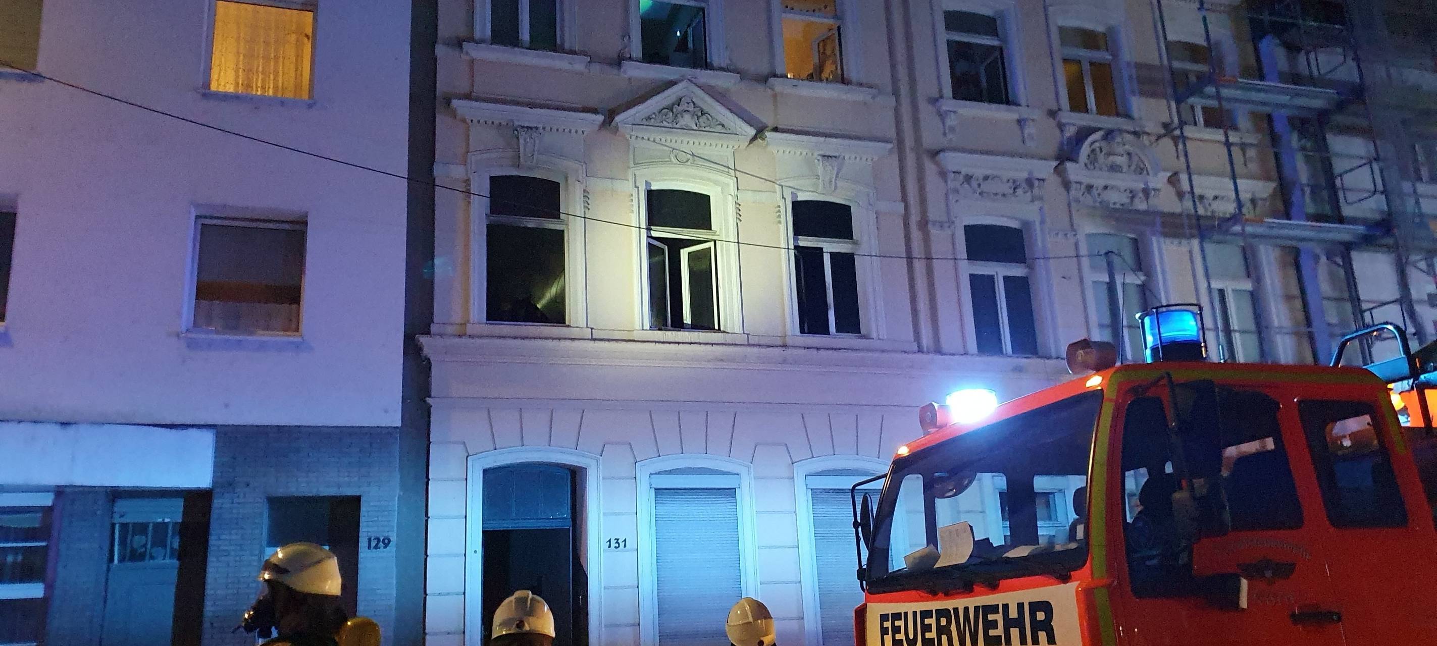 Wohnungsbrand in Mülheim