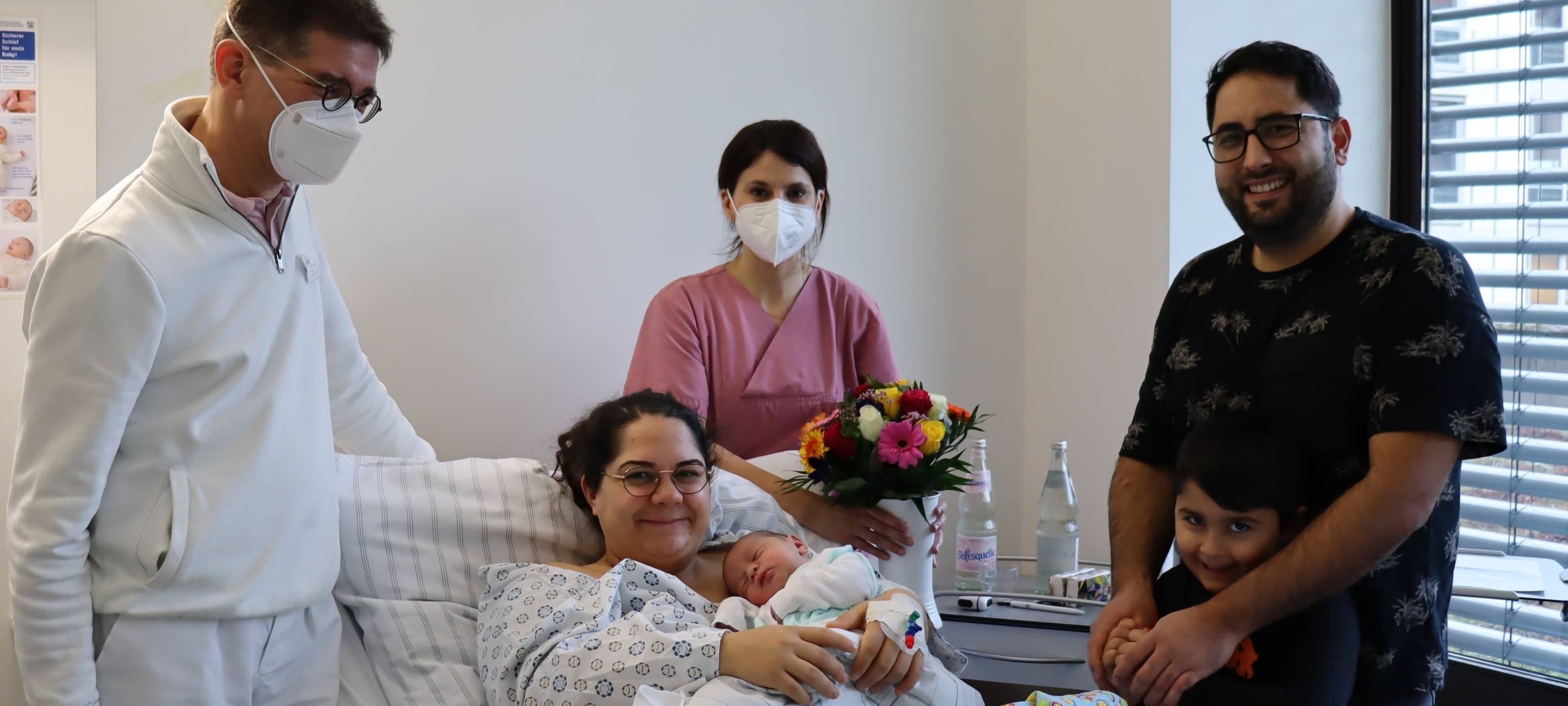 1000. Baby erblickt das Licht der Welt in Kalk