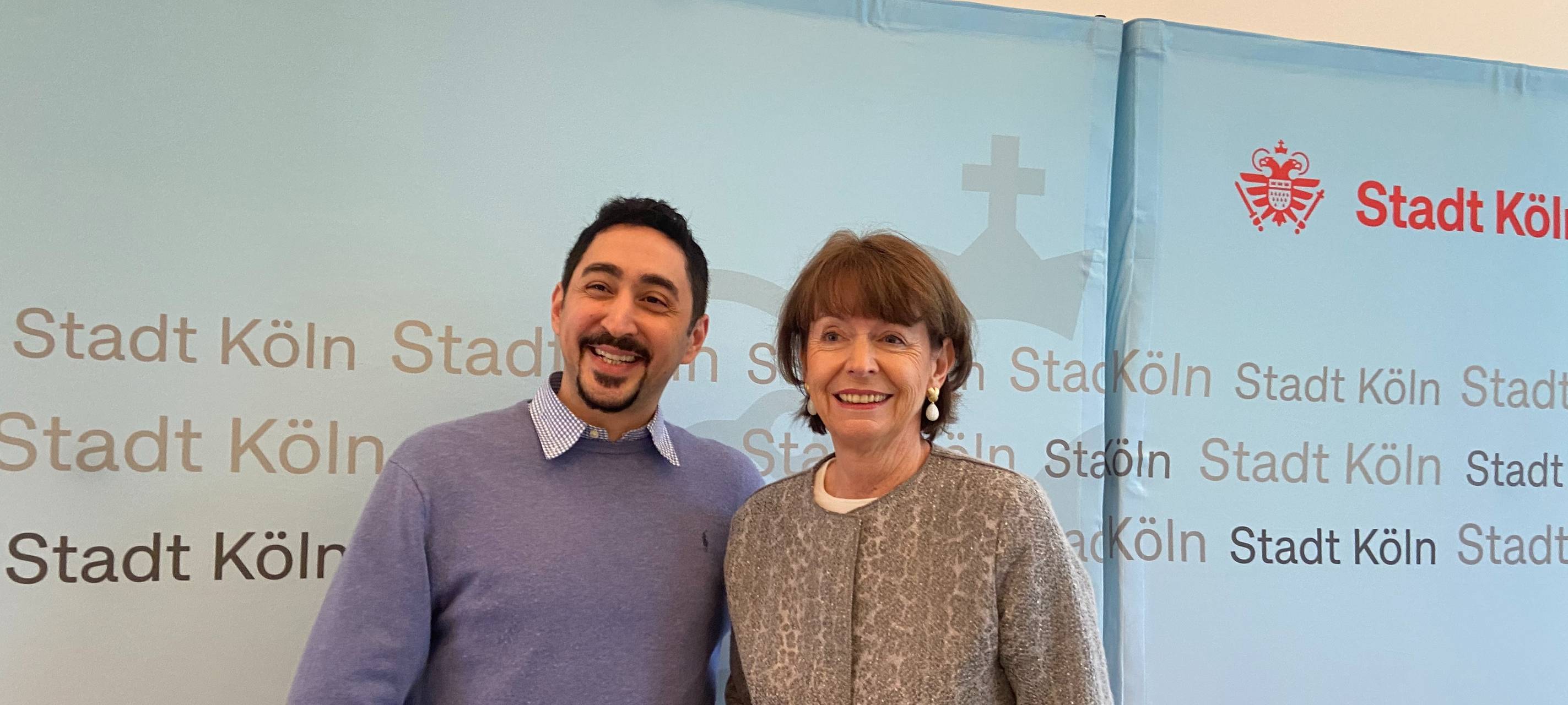Eko Fresh und Henriette Reker