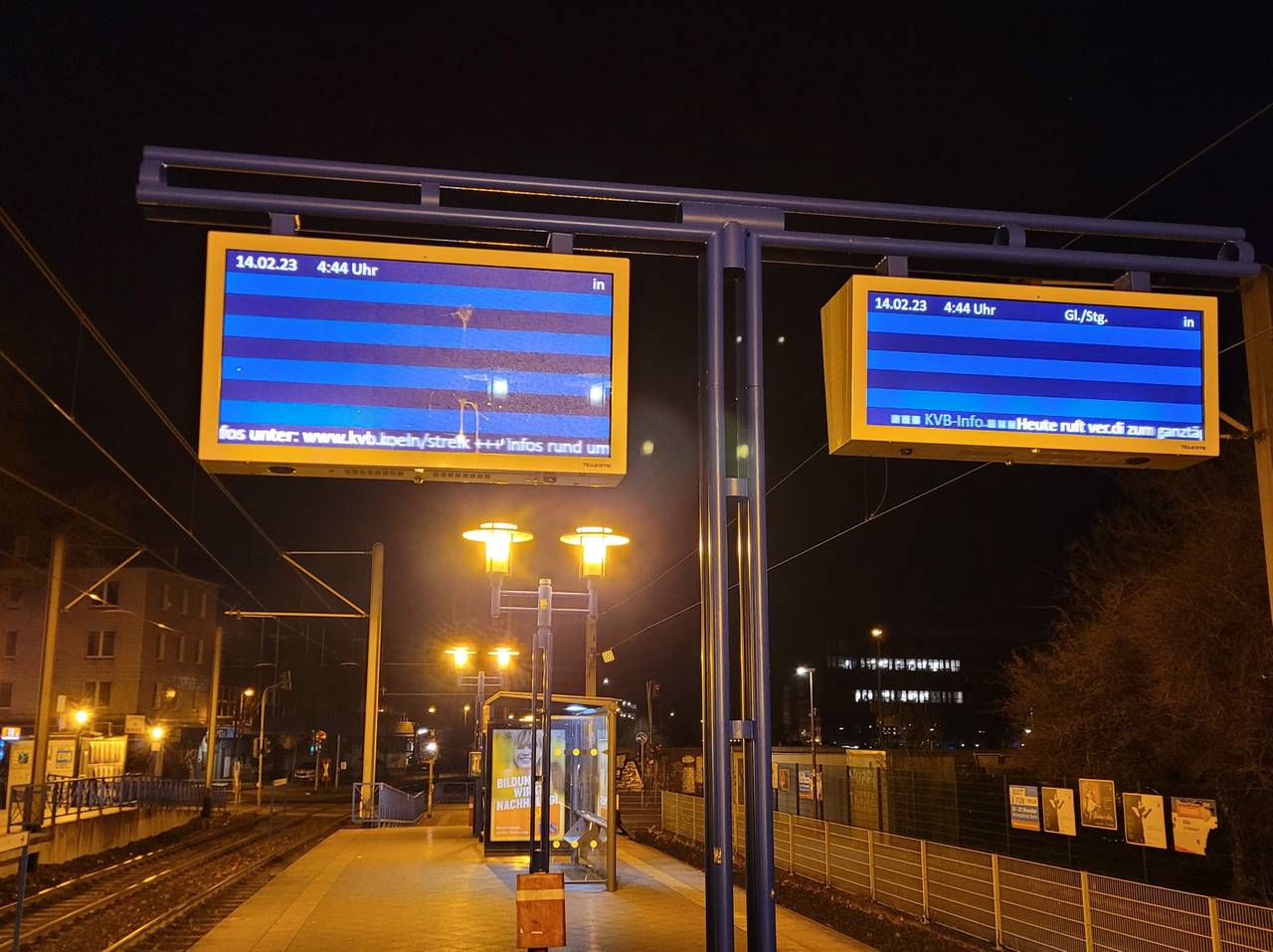 Warnstreik bei der KVB: Keine Busse und Bahnen am Dienstag - Radio Köln