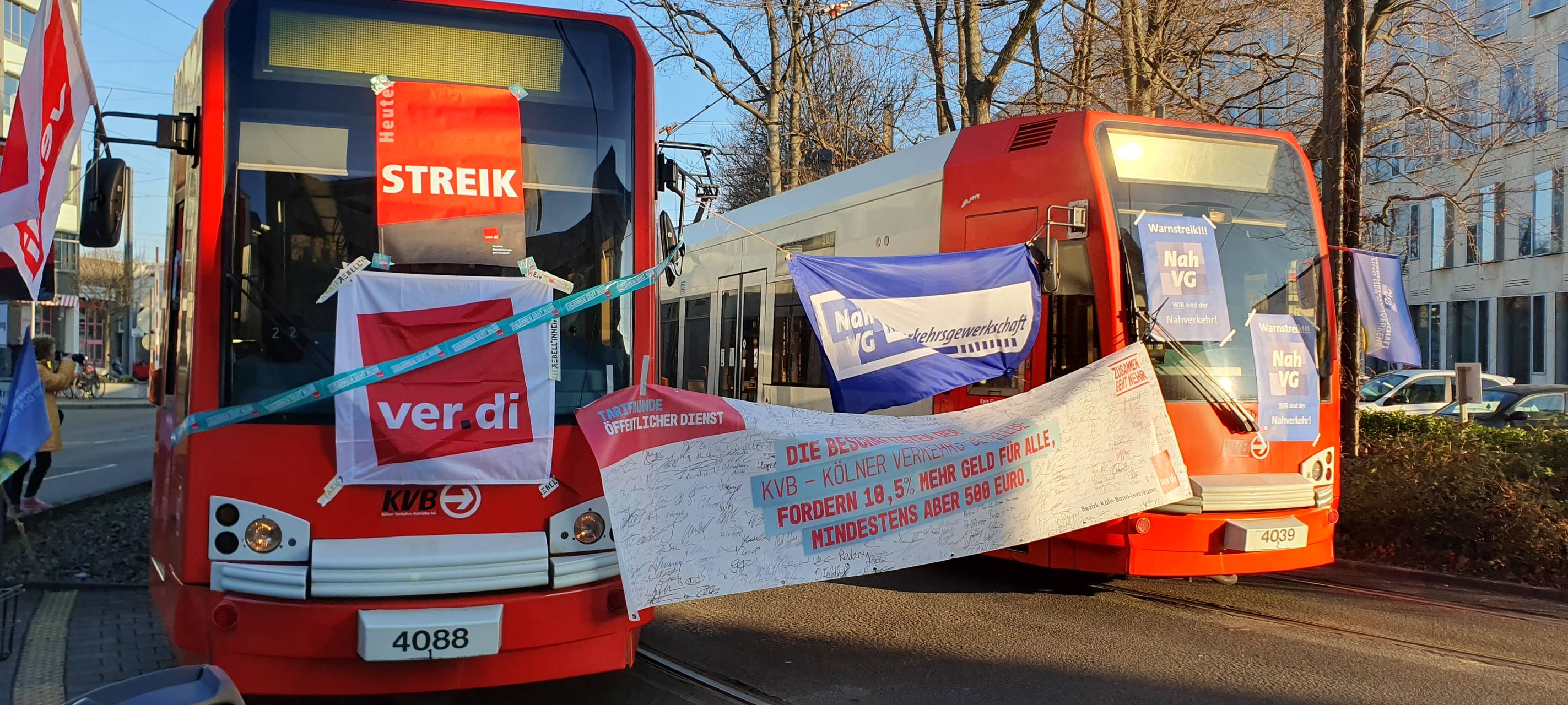 Tarifeinigung: Erstmal keine KVB-Streiks mehr
