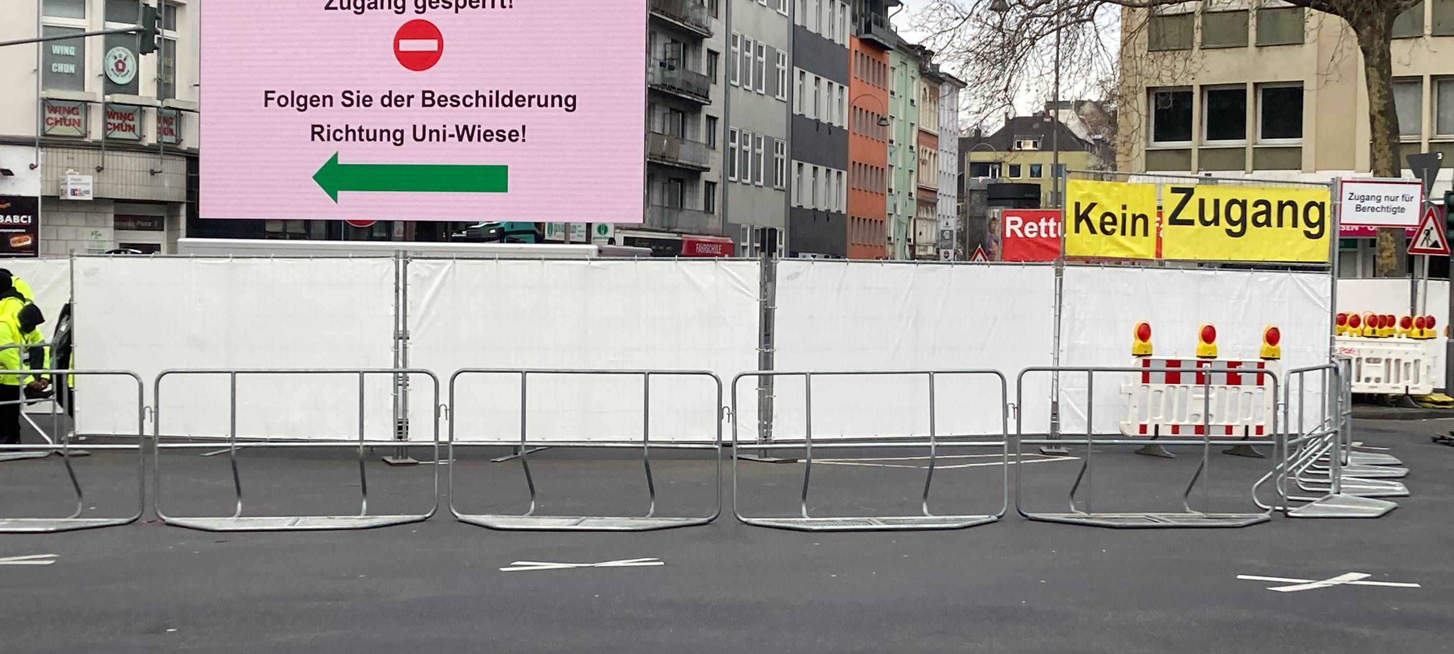 Stadt verspricht verbessertes Sperrkonzept