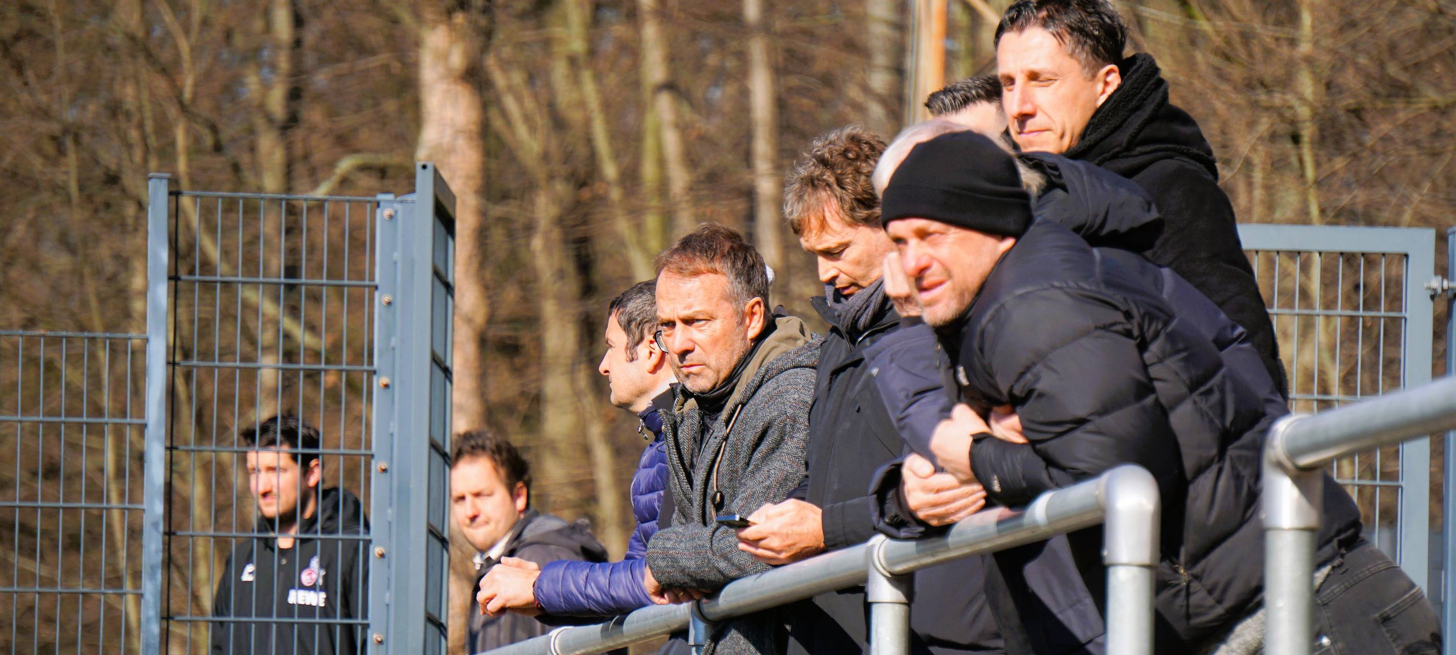 Hansi Flick zu Besuch beim 1. FC Köln