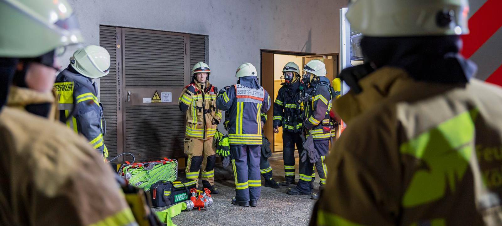 Stromausfall nach Brand bei der RheinEnergie