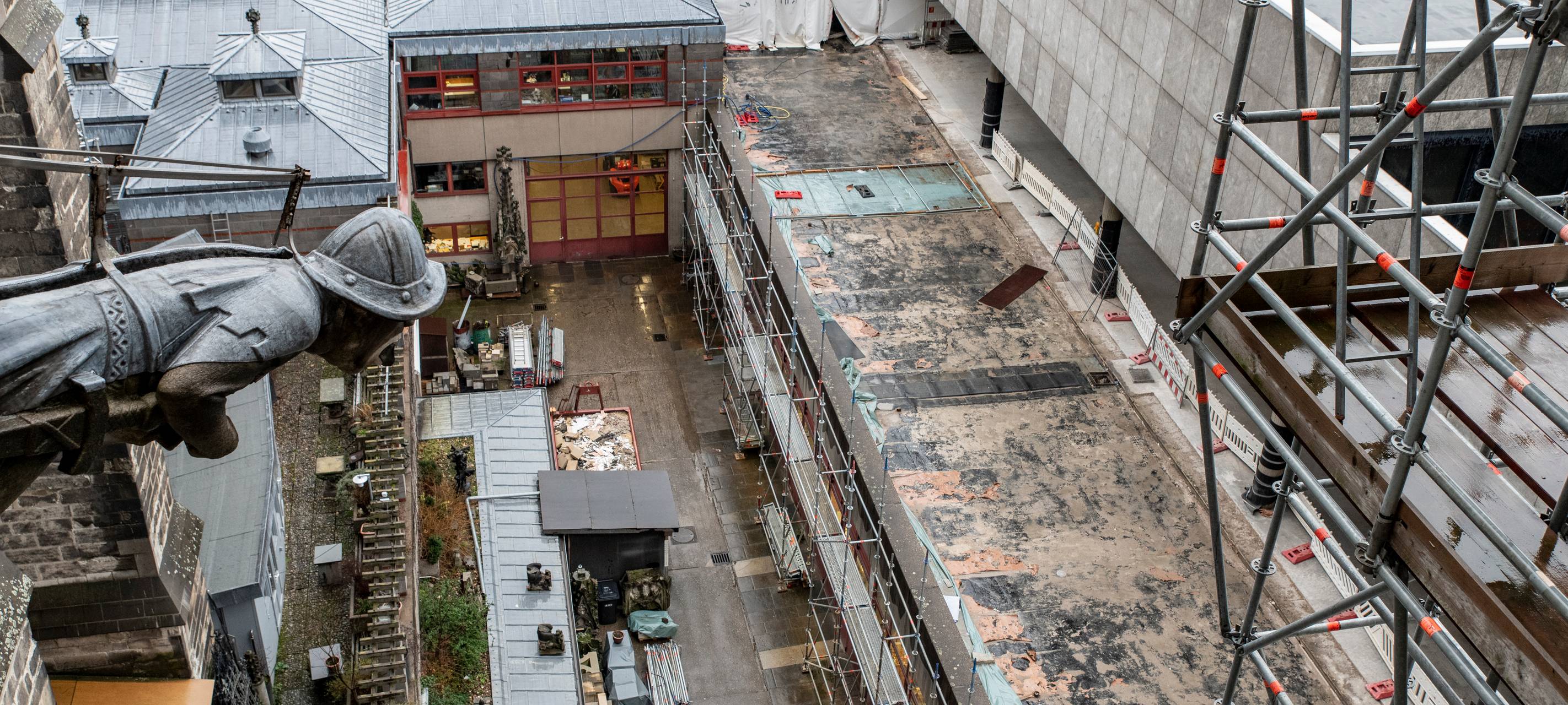 Bauarbeiten rund um den Dom verzögern sich