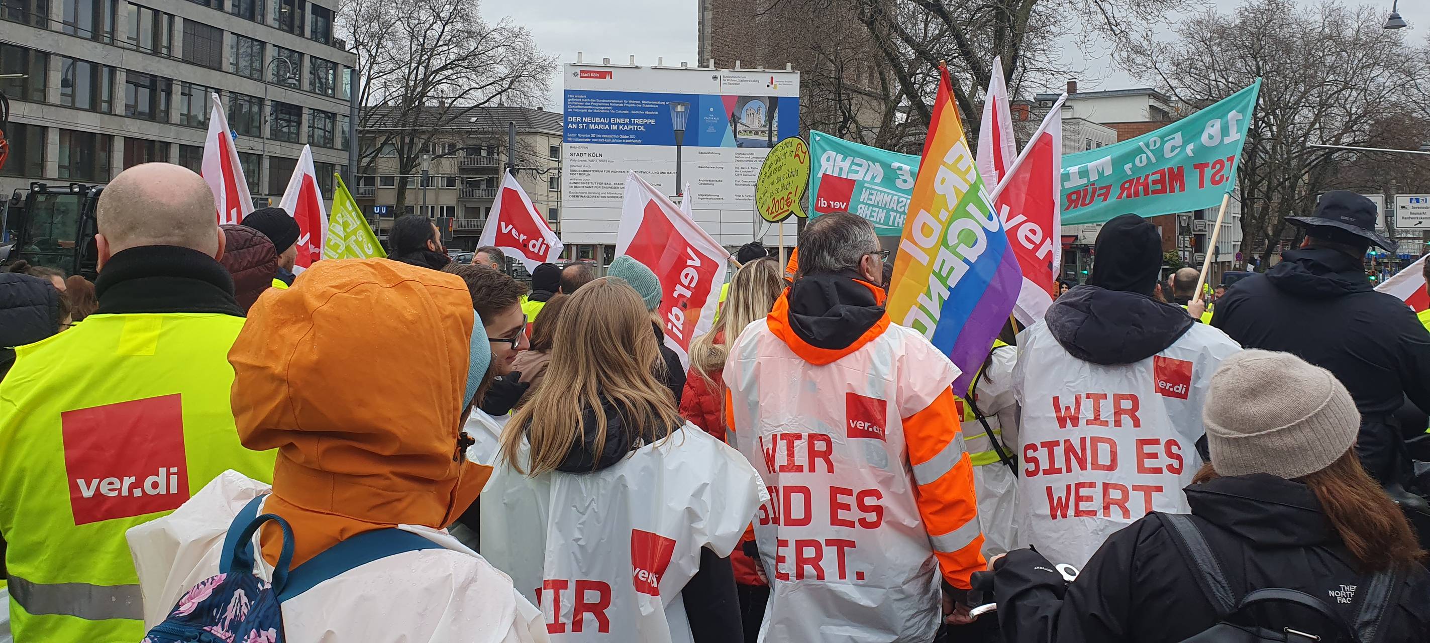Streiks in Kölner Kitas, Bädern und beim Jobcenter