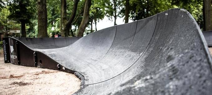 Mobile Pumptrack-Anlage jetzt an der Groov