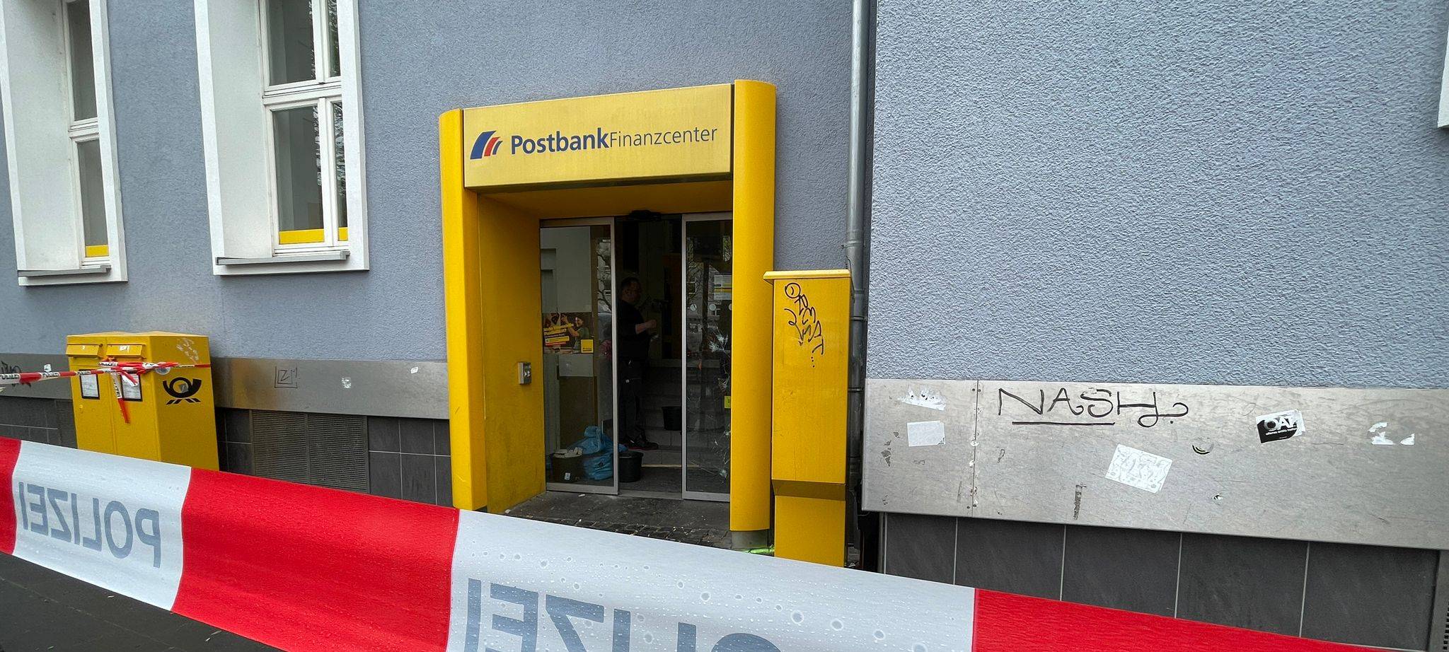 Missglückte Geldautomatsprengung im Kölner Süden
