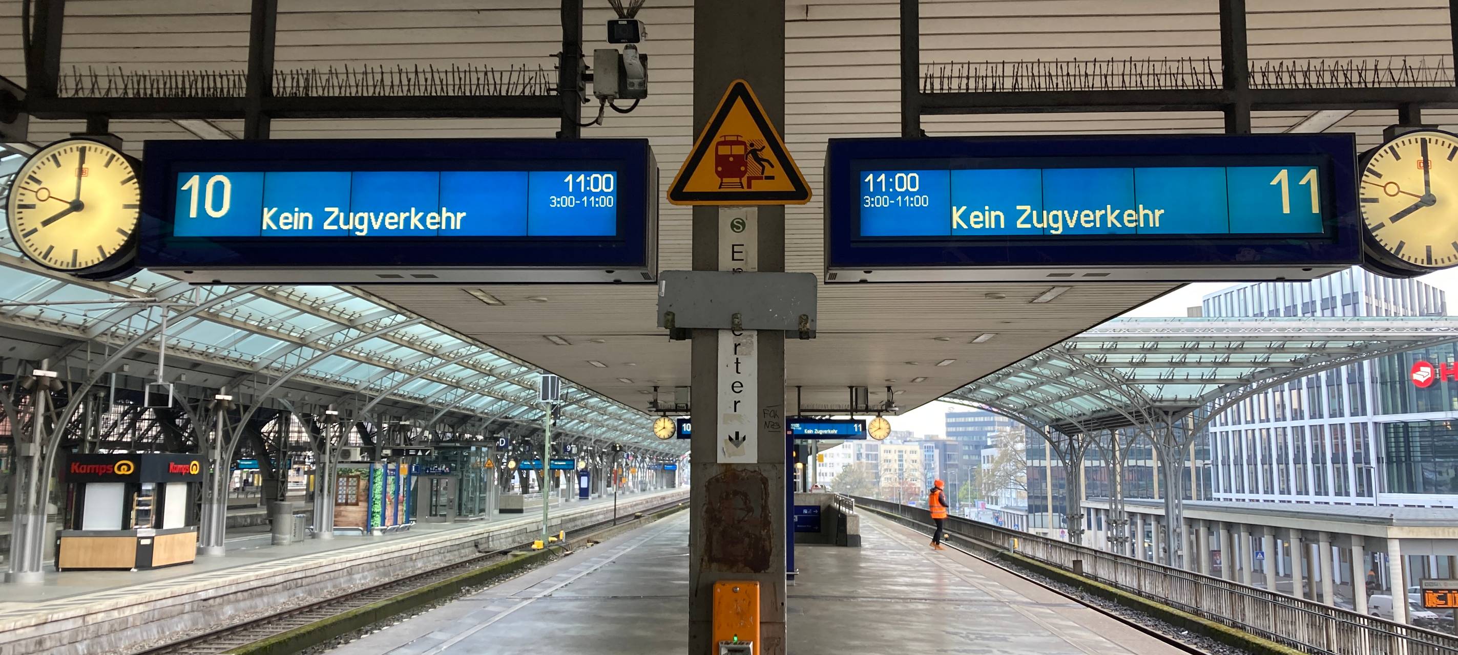 EVG und ver.di: Streiks bei Bahn und Flughäfen